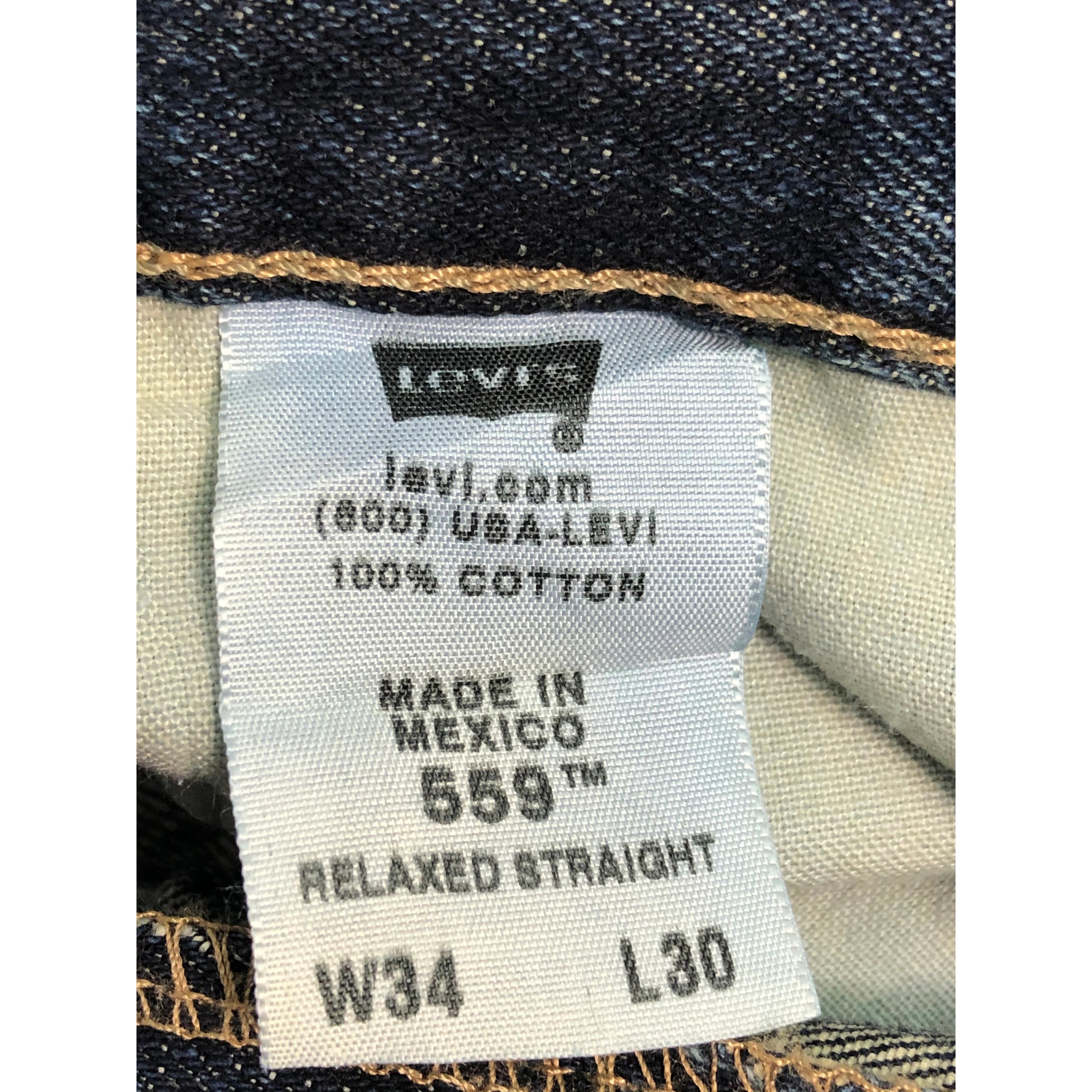 Levi's Vintage Levis 559 Denim Pant DP0025 Size US 36 / EU 52 - 6 Thumbnail