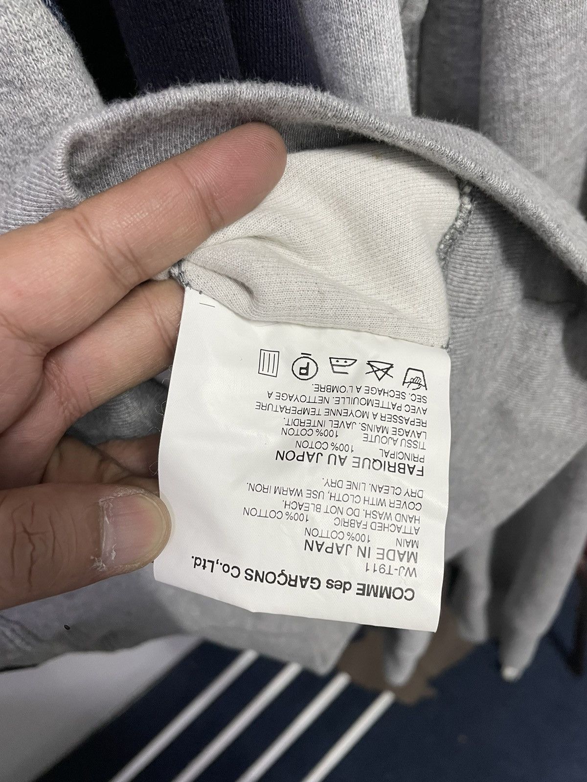 Comme des Garcons Super rare Junya Watanabe Comme Des Garcons Van Jac Hoodies Size US S / EU 44-46 / 1 - 6 Thumbnail
