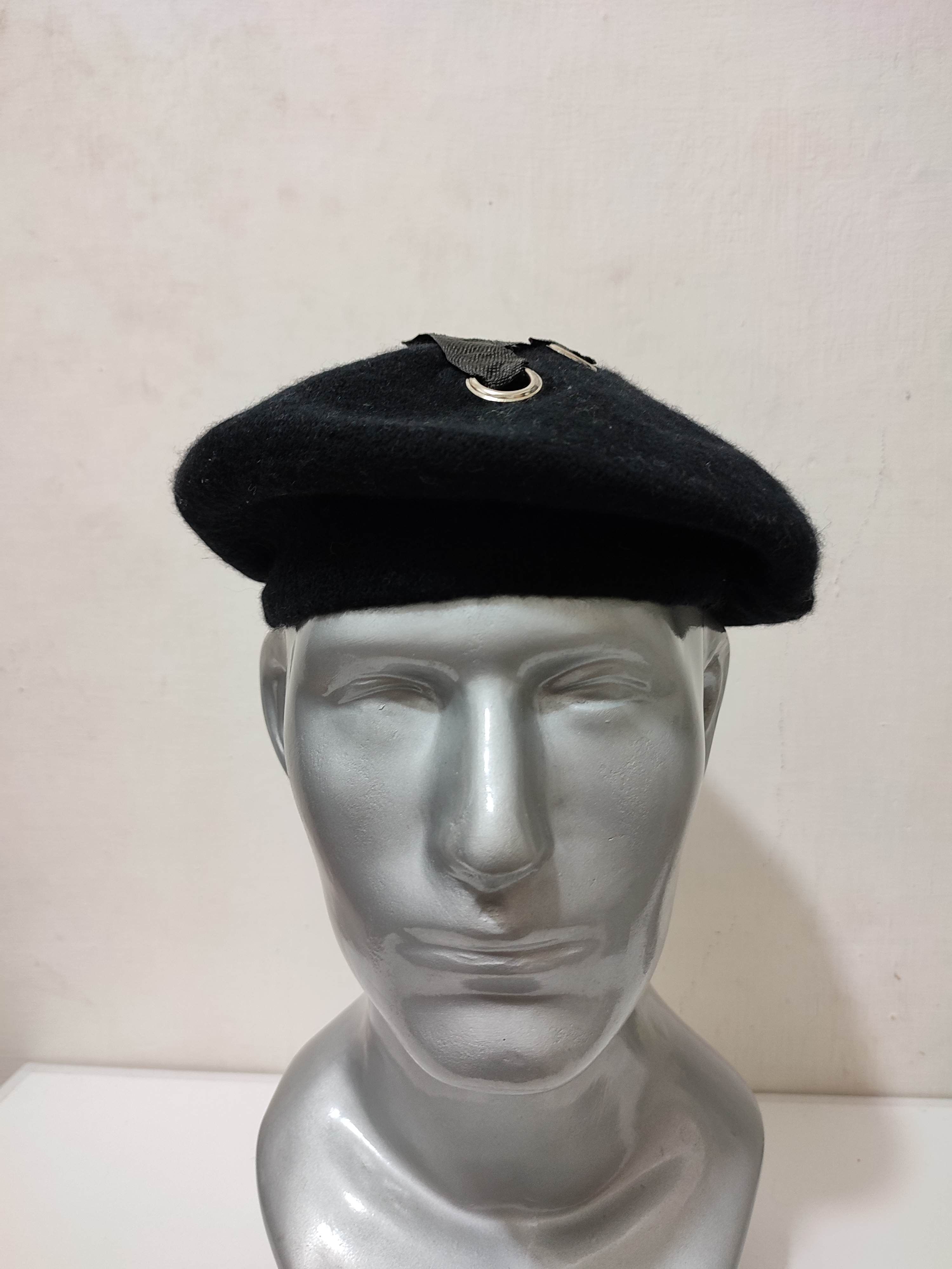Other Unknown Japanese Barret Hats Nice Design Laces Bondage Punk Size ONE SIZE - 3 Thumbnail