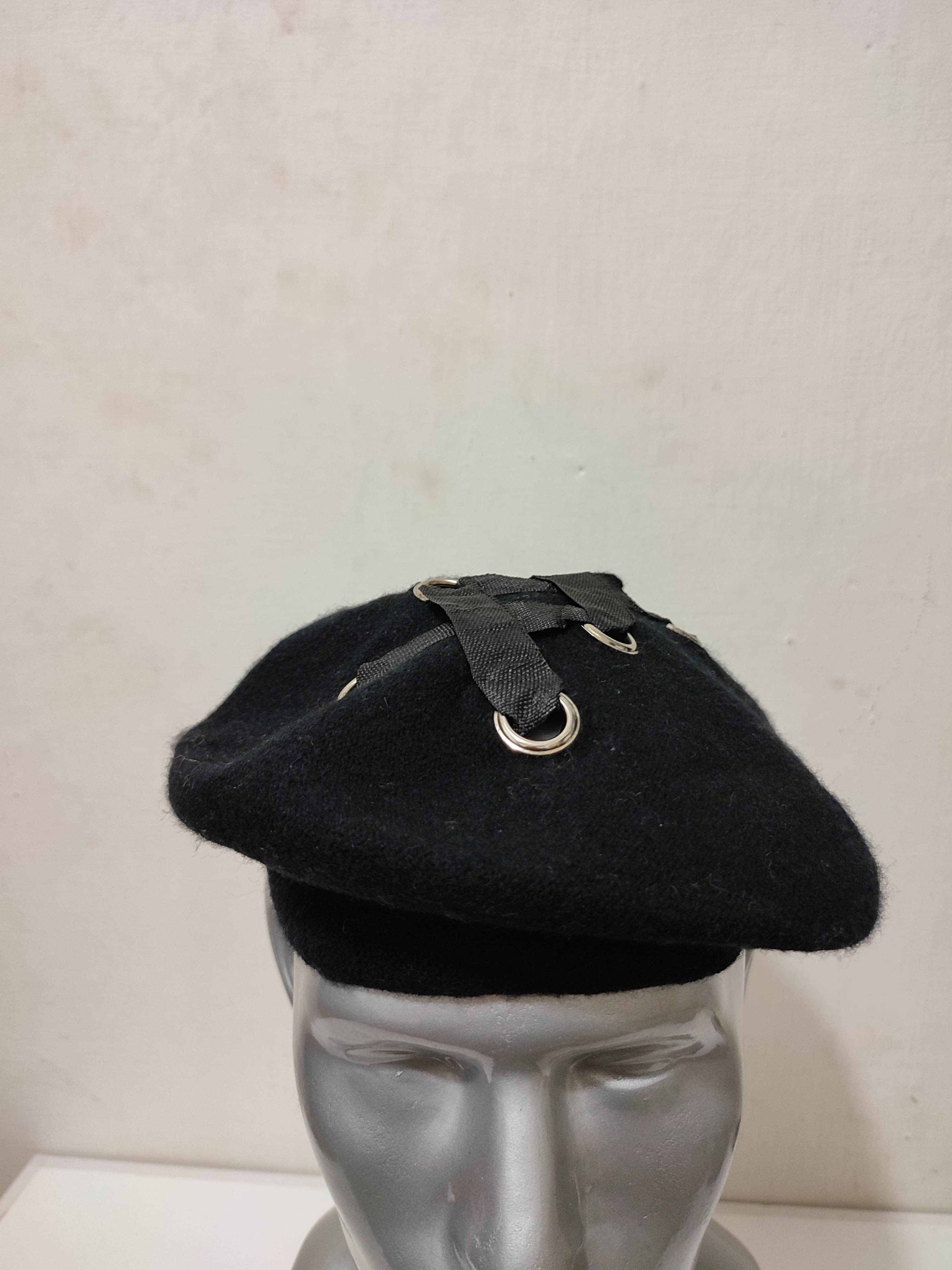 Other Unknown Japanese Barret Hats Nice Design Laces Bondage Punk Size ONE SIZE - 4 Thumbnail