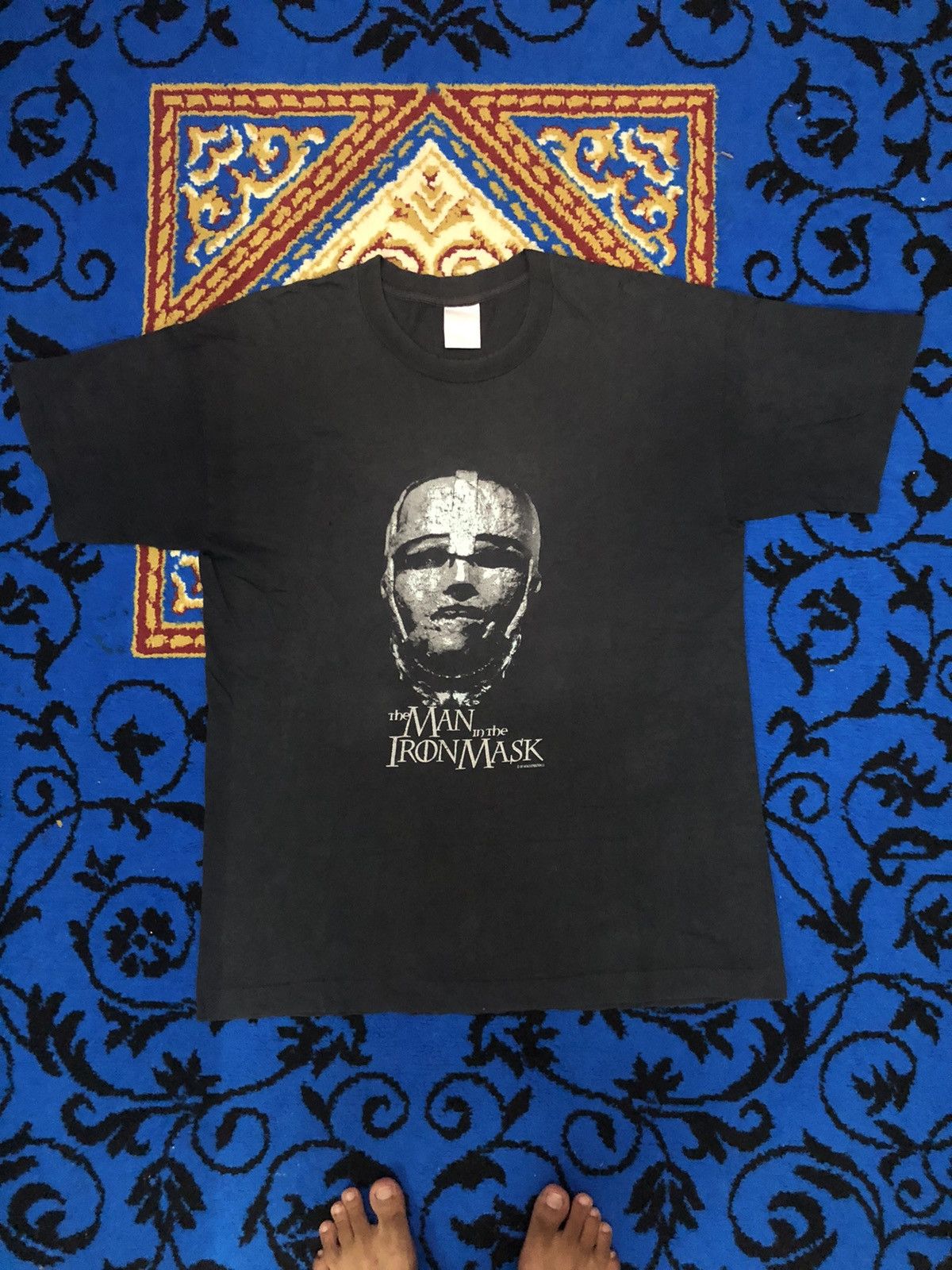The Man in the Iron Mask Tシャツ XL vintage Vintage 1998 the Man in the Iron Mask Movie Promo T Shirt