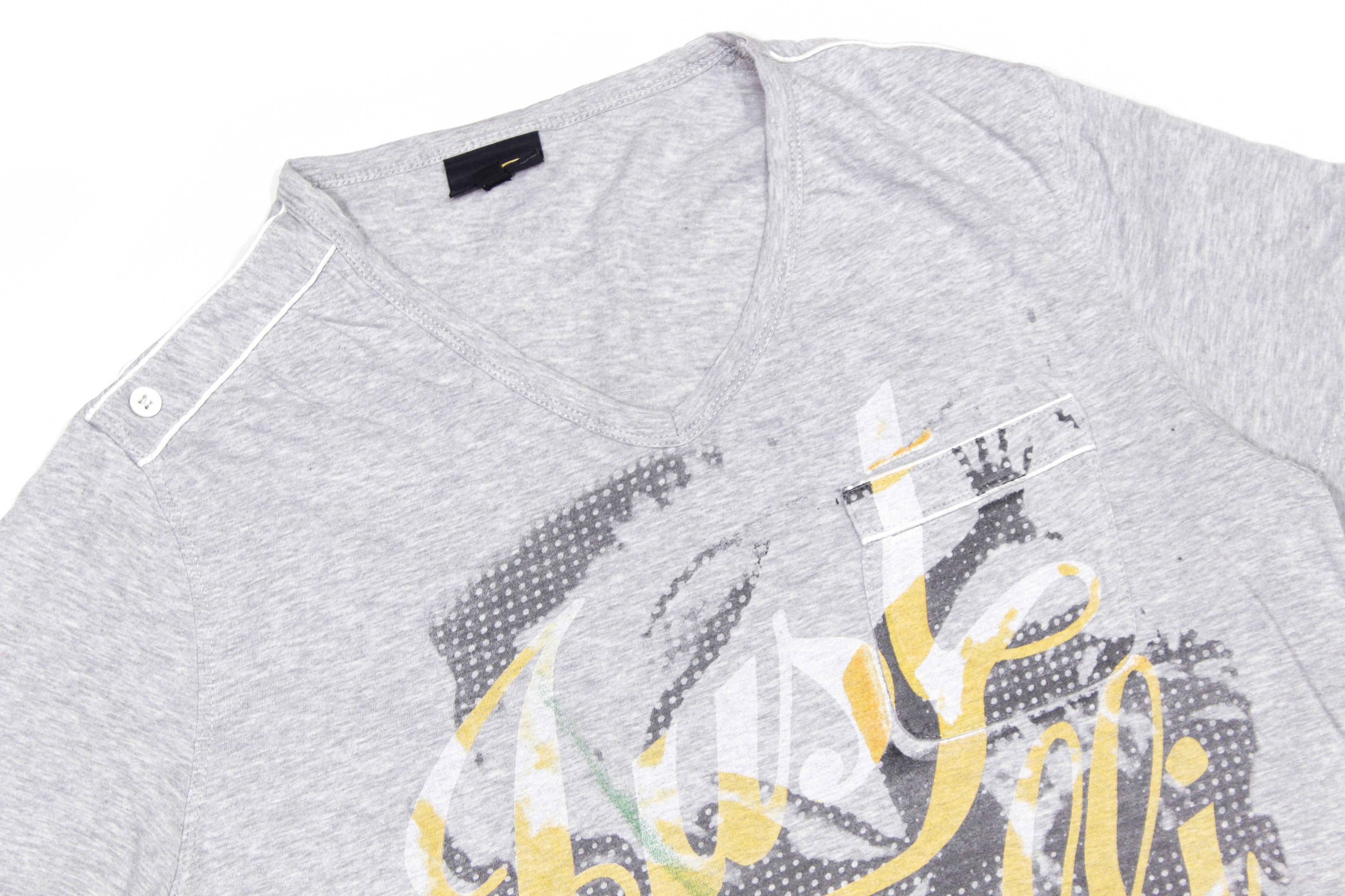 Just Cavalli Y2K Big Logo Girl Twisted V Neck T-Shirt Vintage Size US L / EU 52-54 / 3 - 3 Thumbnail
