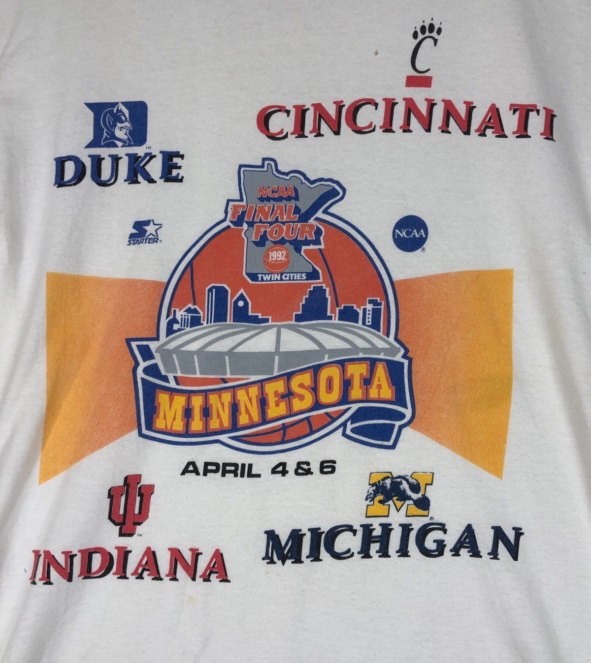 Starter × Vintage Vintage Ncaa Final 1996 by Stater T Shirt Size US M / EU 48-50 / 2 - 6 Thumbnail