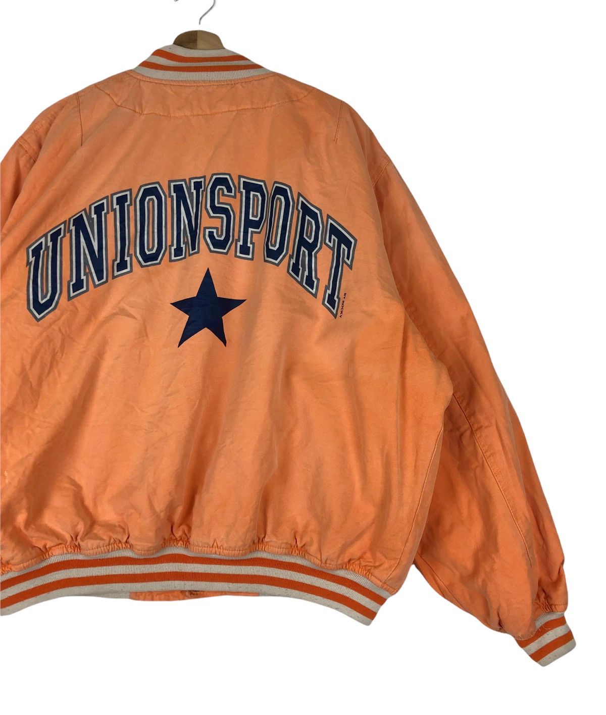 Vintage UnionSport by Rocky Bomber Styles Jacket Size US L / EU 52-54 / 3 - 8 Thumbnail