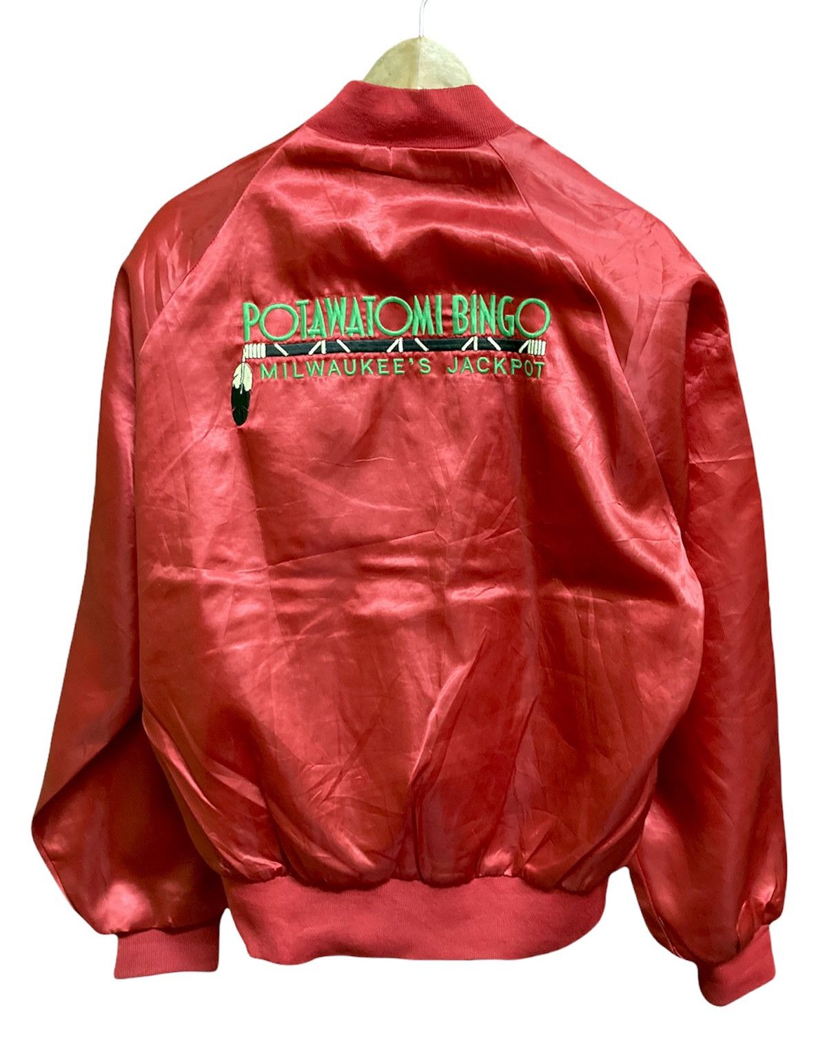 Vintage Dunbrooke Satin Varsity Jacket