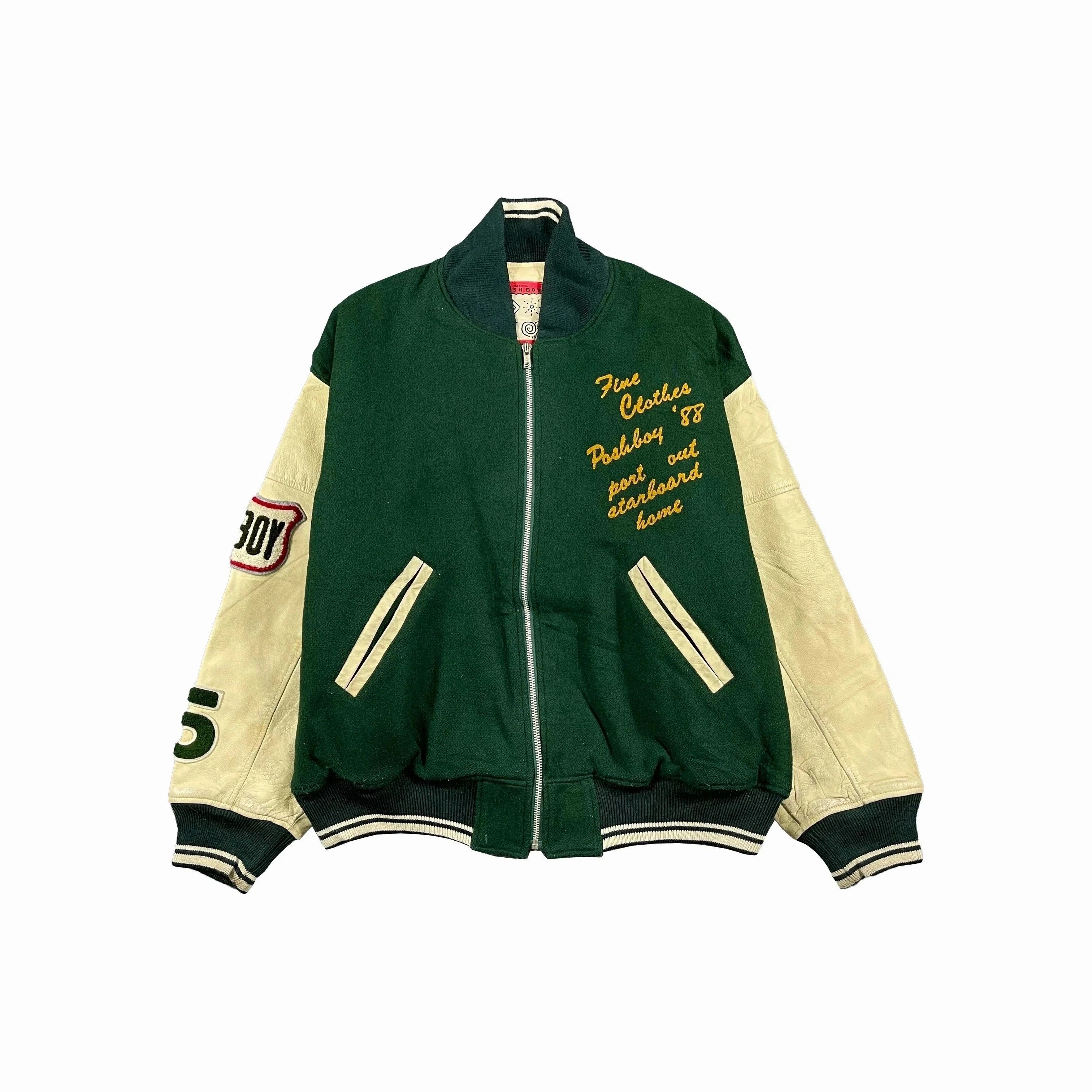 Vintage Vintage Varsity Posh Boy Varsity Jacket Grailed