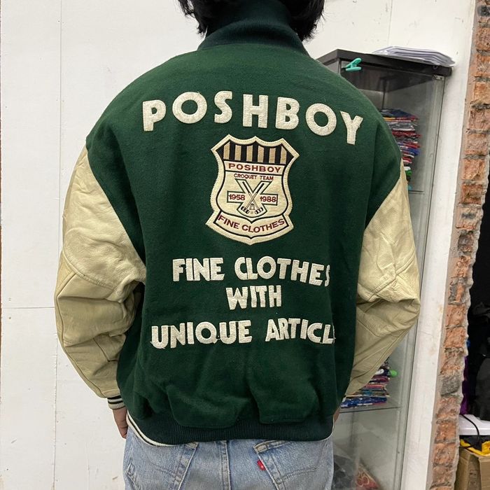 Vintage Vintage Varsity Posh Boy Varsity Jacket Grailed