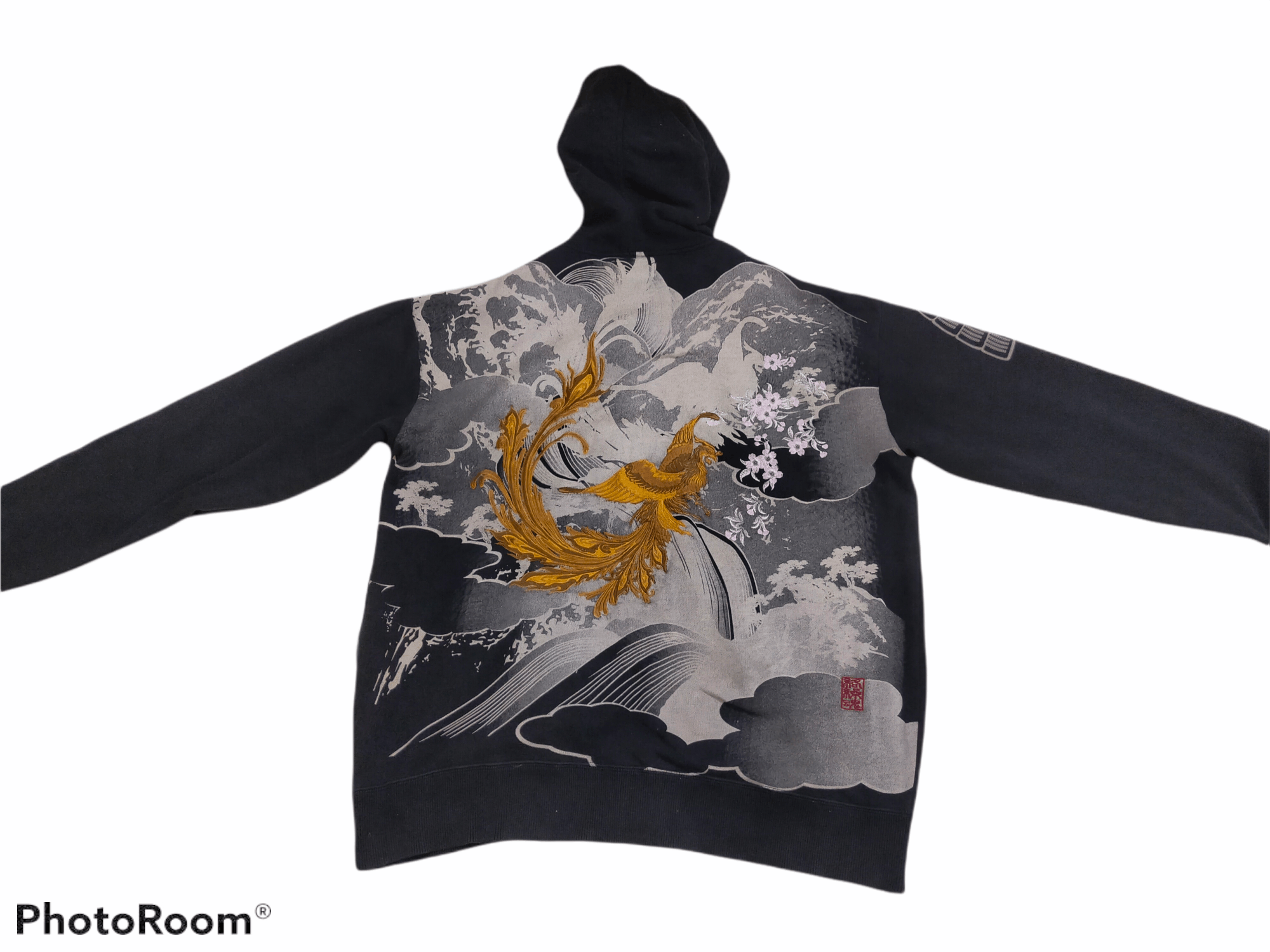 Vintage SUKAJAN GOLD PHOENIX SWEATER Size US XXL / EU 58 / 5 - 1 Thumbnail