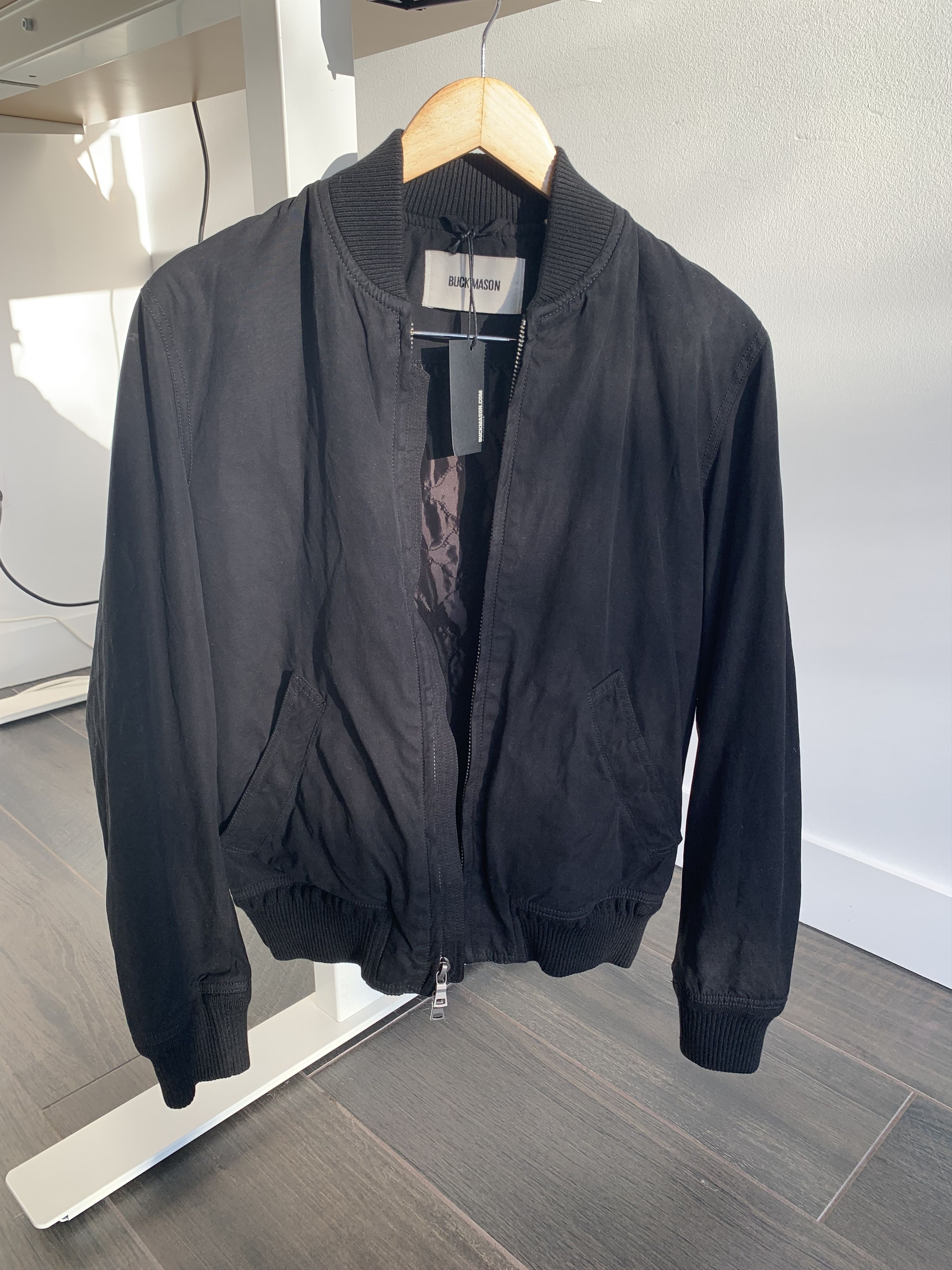 Buck Mason Oil Cloth Bomber Jacket Grailed