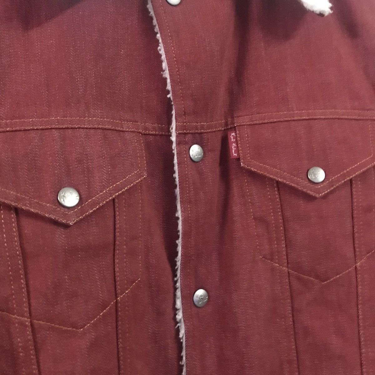 Japanese Brand Karl Helmut Denim Jacket Sherpa Size US M / EU 48-50 / 2 - 6 Thumbnail