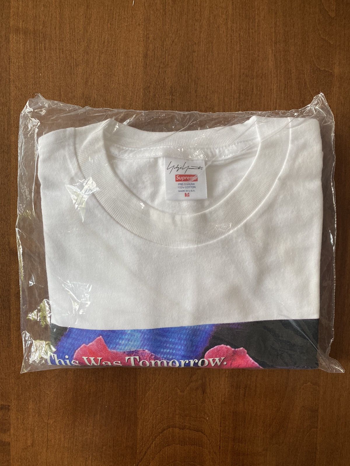 Supreme x Yohji Yamamoto This Was Tomorrow Tee