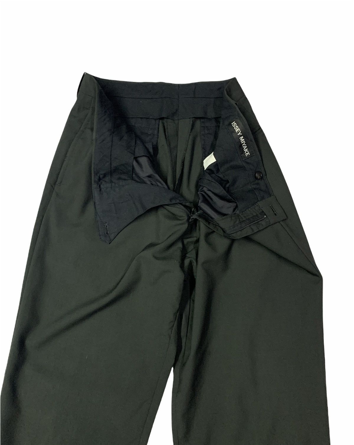 Issey Miyake 🔥VTG ISSEY MIYAKE WOOL TROUSER PANTS Size US 32 / EU 48 - 1 Thumbnail