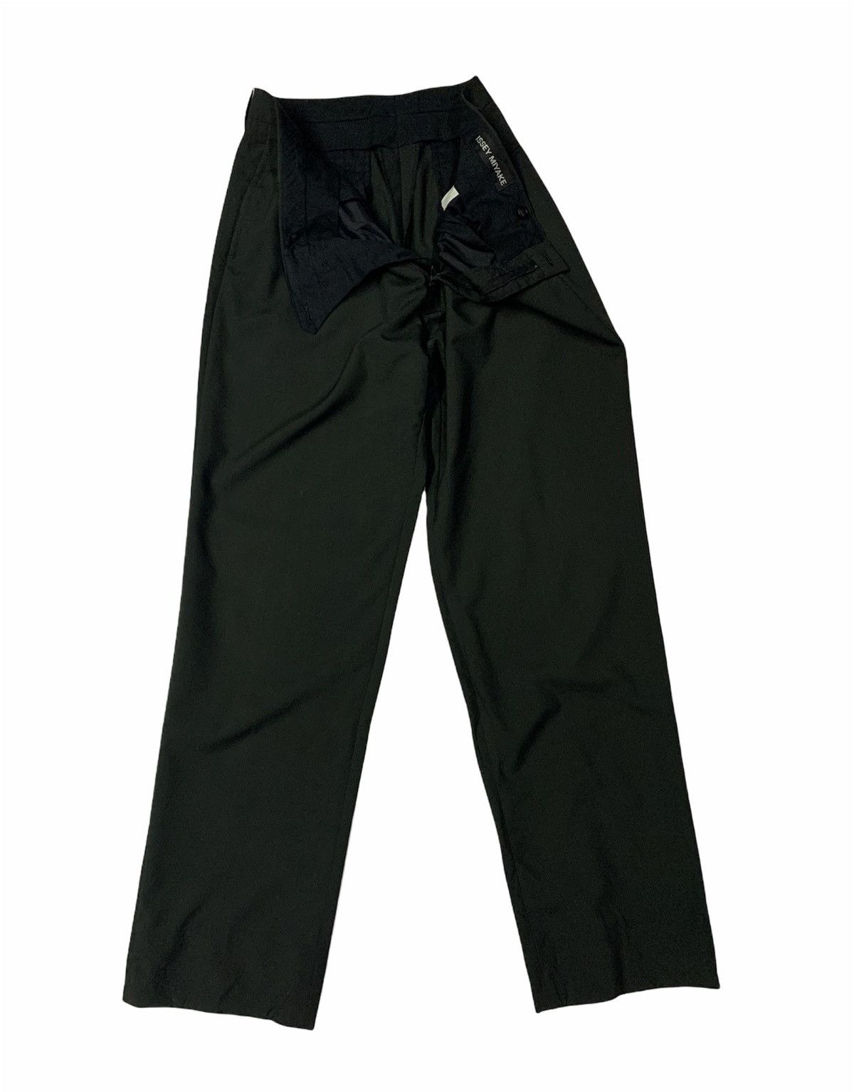 Issey Miyake 🔥VTG ISSEY MIYAKE WOOL TROUSER PANTS Size US 32 / EU 48 - 2 Thumbnail