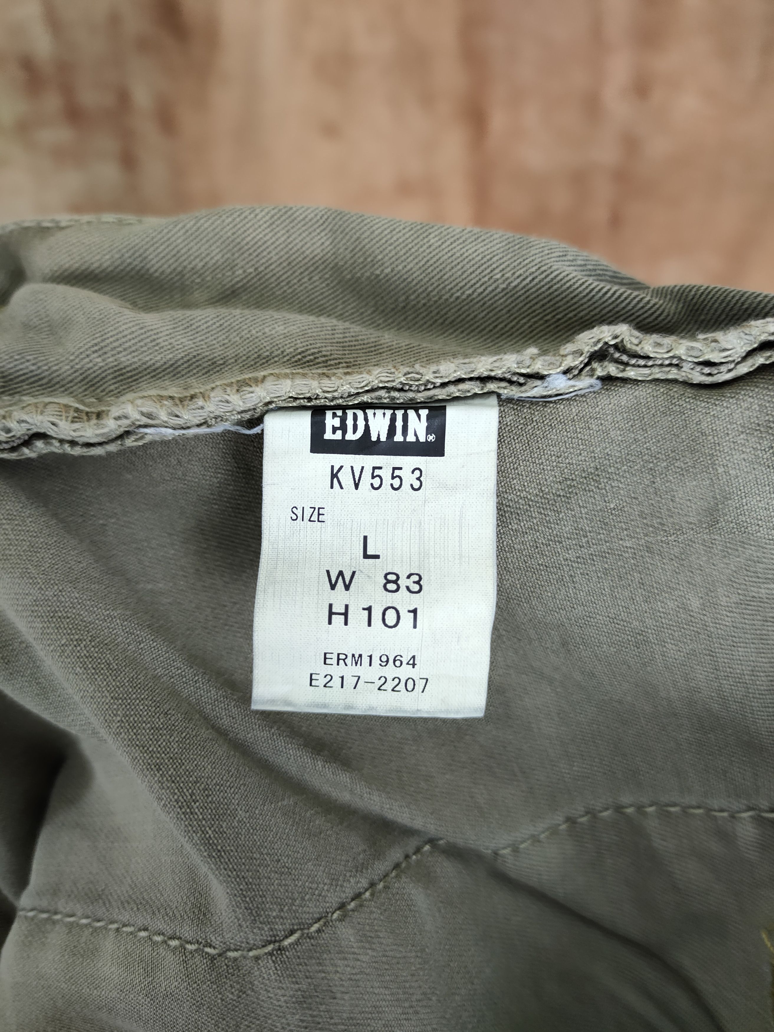 Edwin DLL Edwin Japan tactical multi pocket cargo pants #722 Size US 33 - 10 Thumbnail