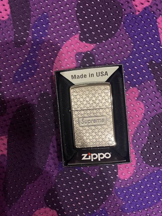 Supreme Supreme Gunmetal Zippo Lighter Grailed