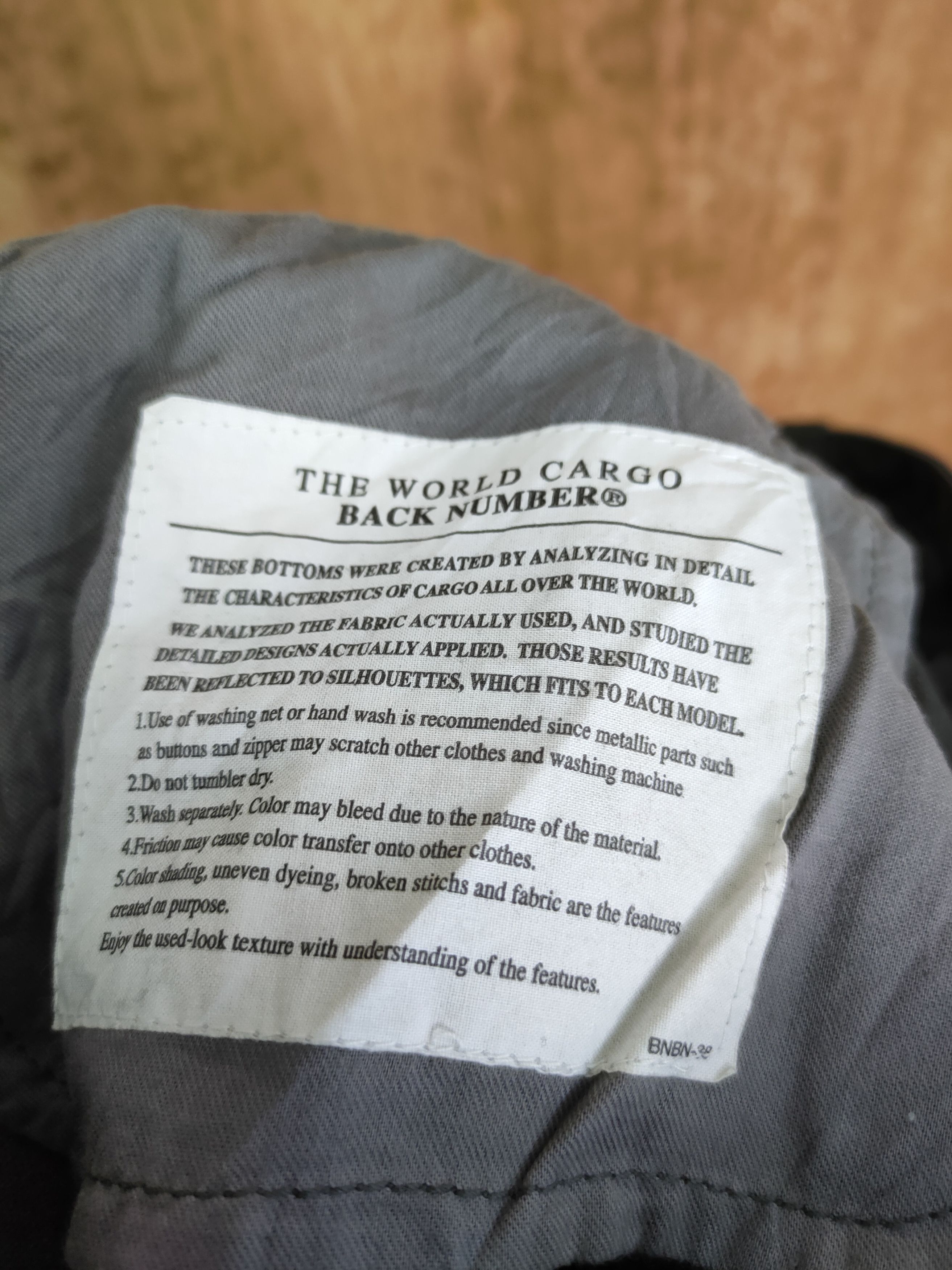 Japanese Brand DLL Back Number japan multipocket cargo pants #732 Size US 34 / EU 50 - 9 Thumbnail