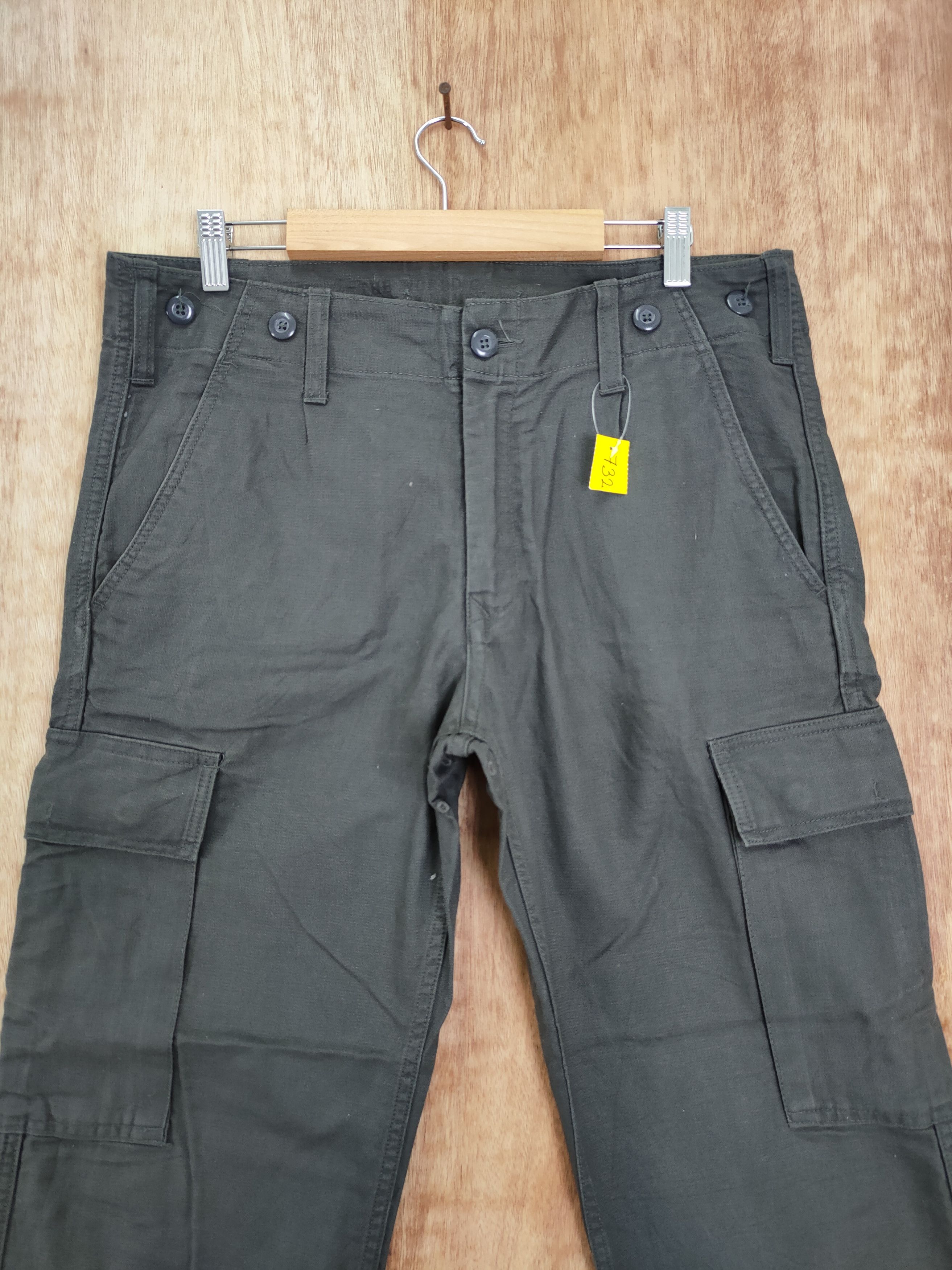 Japanese Brand DLL Back Number japan multipocket cargo pants #732 Size US 34 / EU 50 - 3 Thumbnail