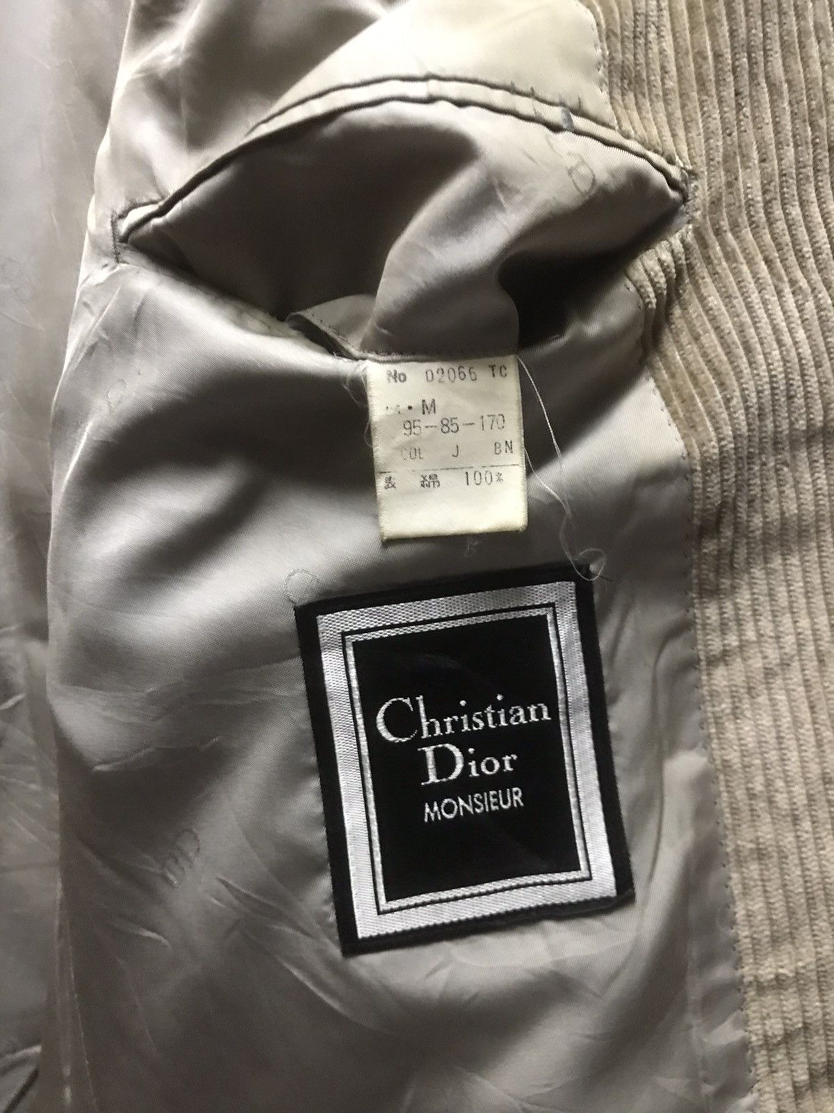 Christian Dior Monsieur Christian Dior Corduroy Blazers Size US M / EU 48-50 / 2 - 12 Thumbnail