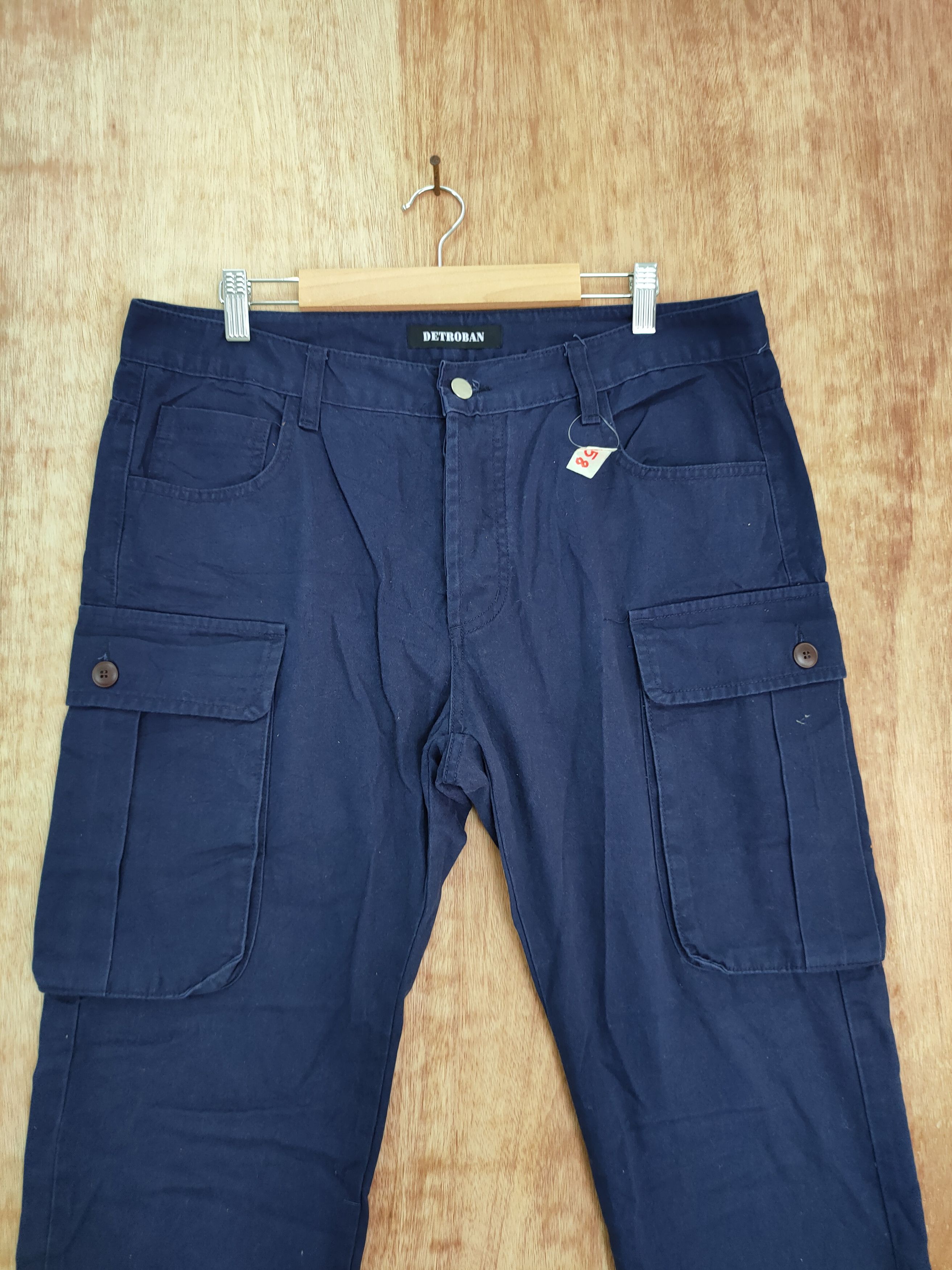 Japanese Brand DLL Detroban faded tactical japan cargo pants #258 Size US 34 / EU 50 - 3 Thumbnail