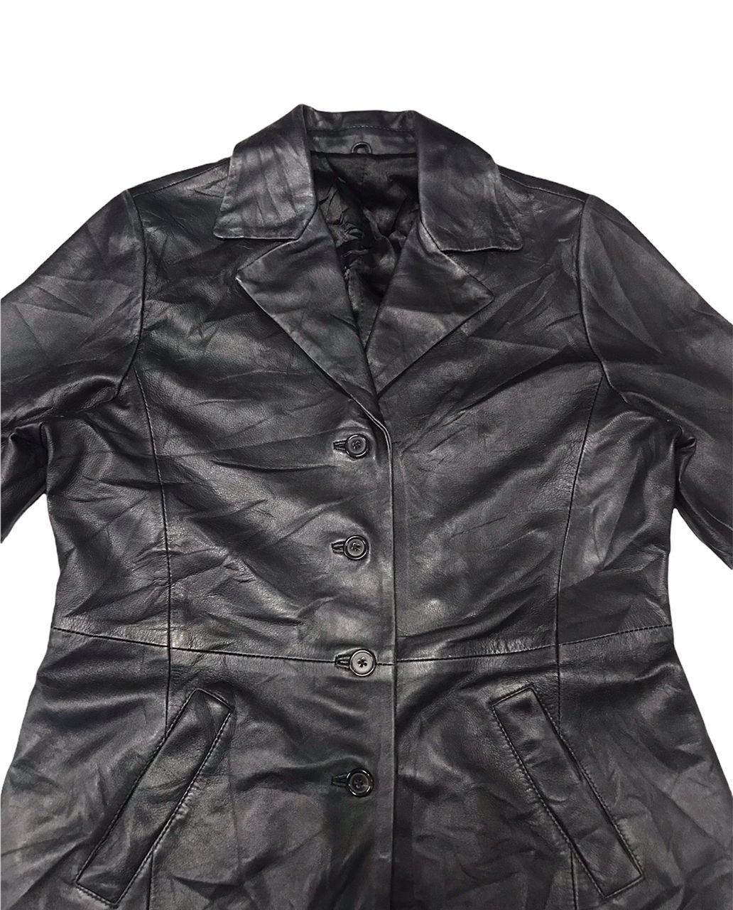 Gianni Valentino × Valentino Gianni VALENTINO ITALY, LEATHER Coat / Sheep Leather Size US L / EU 52-54 / 3 - 8 Thumbnail