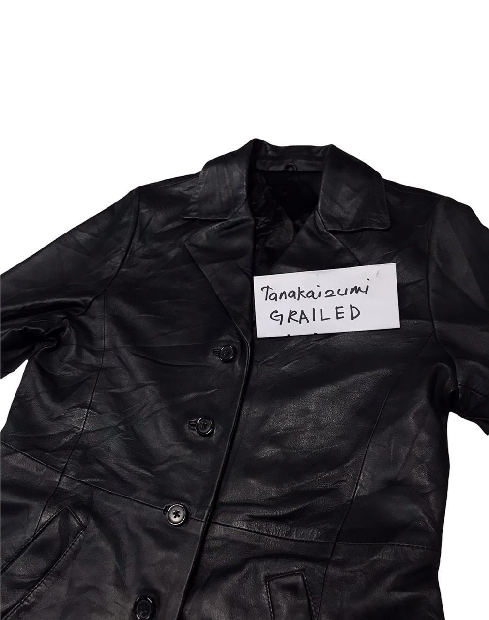 Gianni Valentino × Valentino Gianni VALENTINO ITALY, LEATHER Coat / Sheep Leather Size US L / EU 52-54 / 3 - 24 Thumbnail