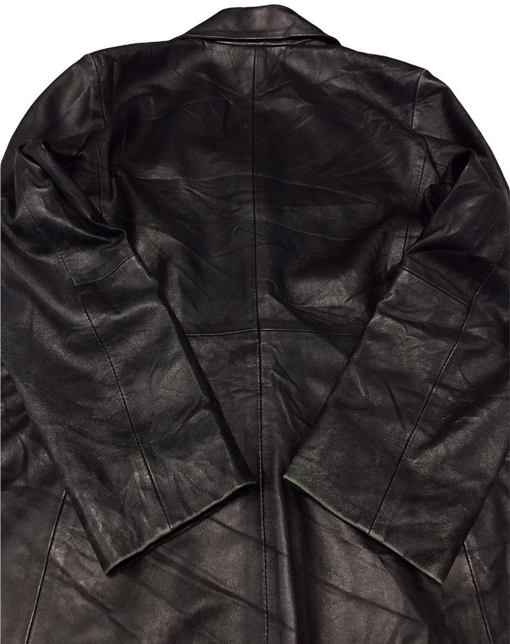 Gianni Valentino × Valentino Gianni VALENTINO ITALY, LEATHER Coat / Sheep Leather Size US L / EU 52-54 / 3 - 10 Thumbnail