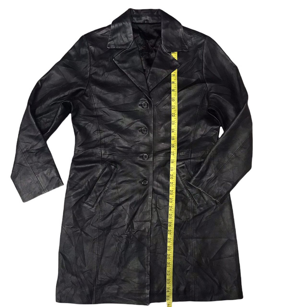 Gianni Valentino × Valentino Gianni VALENTINO ITALY, LEATHER Coat / Sheep Leather Size US L / EU 52-54 / 3 - 22 Thumbnail