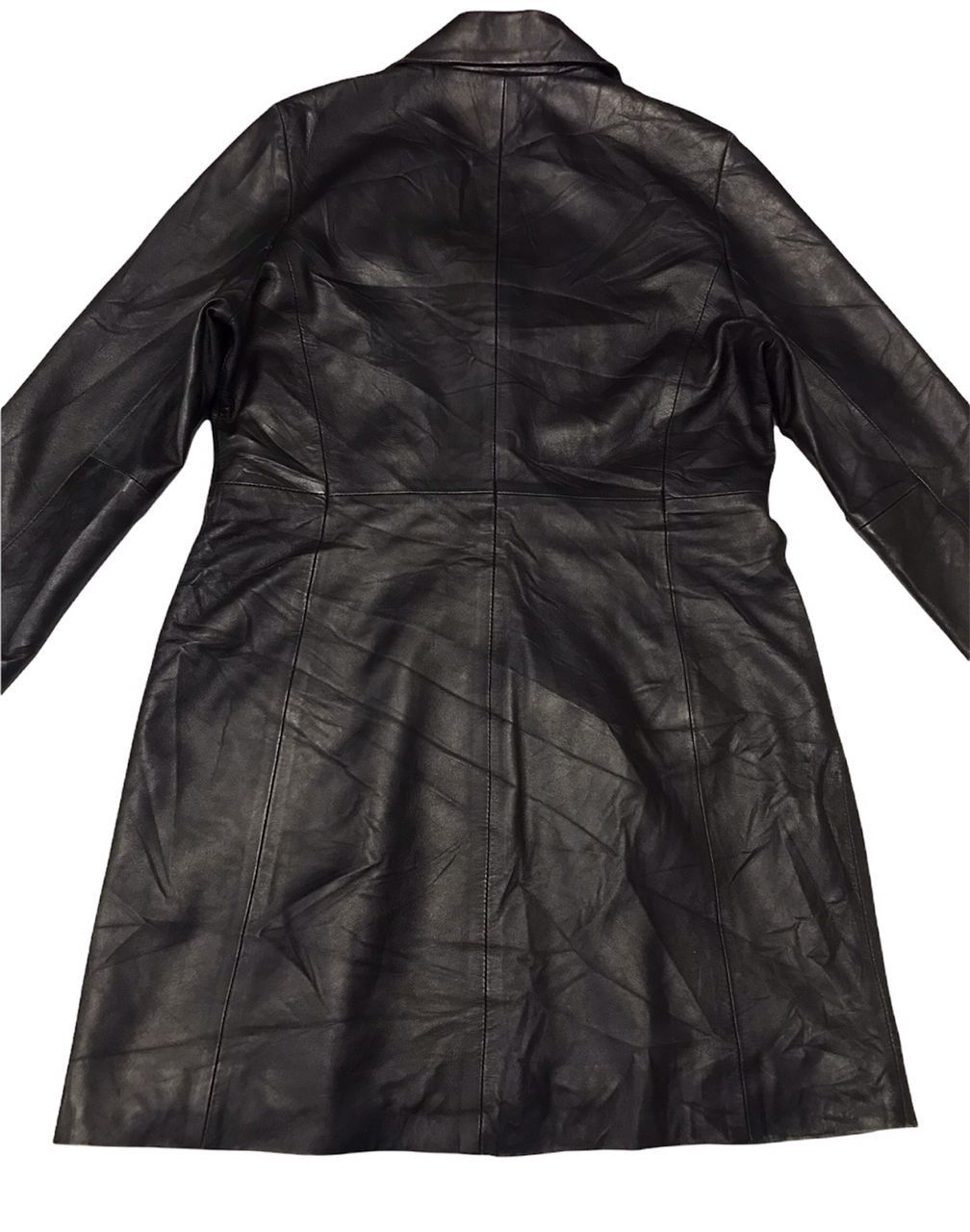 Gianni Valentino × Valentino Gianni VALENTINO ITALY, LEATHER Coat / Sheep Leather Size US L / EU 52-54 / 3 - 4 Thumbnail