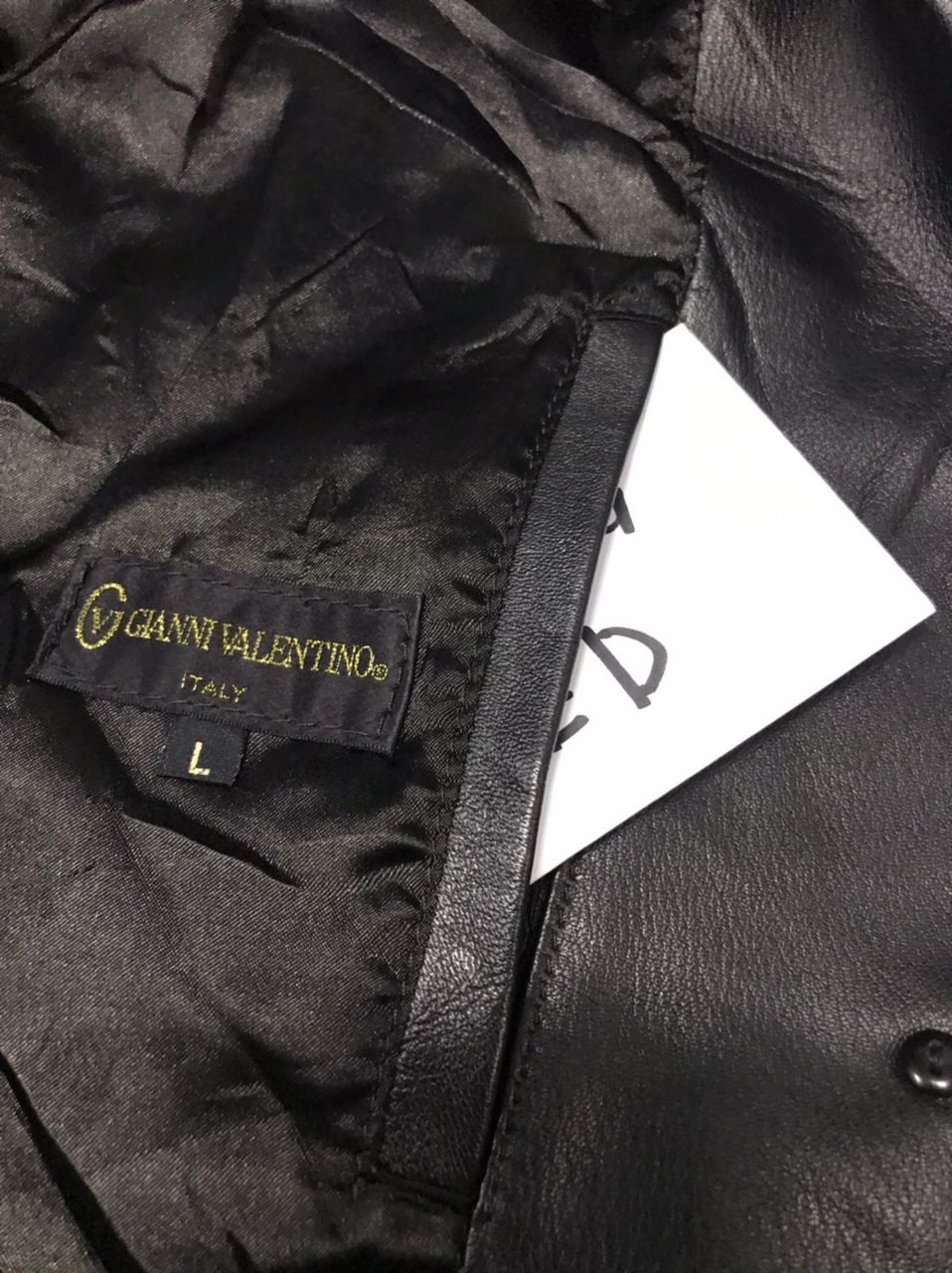 Gianni Valentino × Valentino Gianni VALENTINO ITALY, LEATHER Coat / Sheep Leather Size US L / EU 52-54 / 3 - 13 Thumbnail