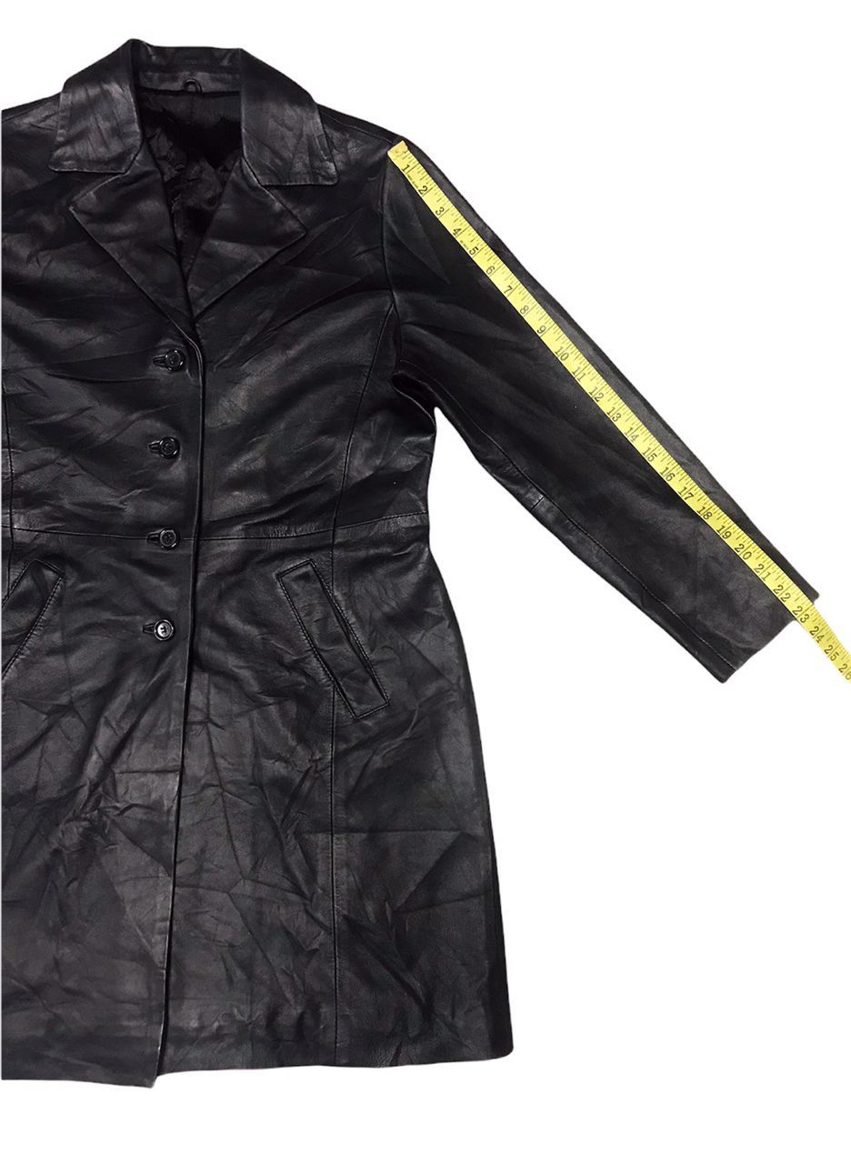 Gianni Valentino × Valentino Gianni VALENTINO ITALY, LEATHER Coat / Sheep Leather Size US L / EU 52-54 / 3 - 23 Thumbnail