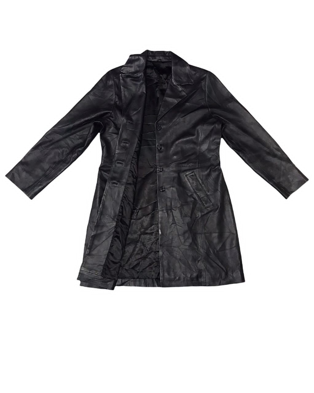 Gianni Valentino × Valentino Gianni VALENTINO ITALY, LEATHER Coat / Sheep Leather Size US L / EU 52-54 / 3 - 6 Thumbnail
