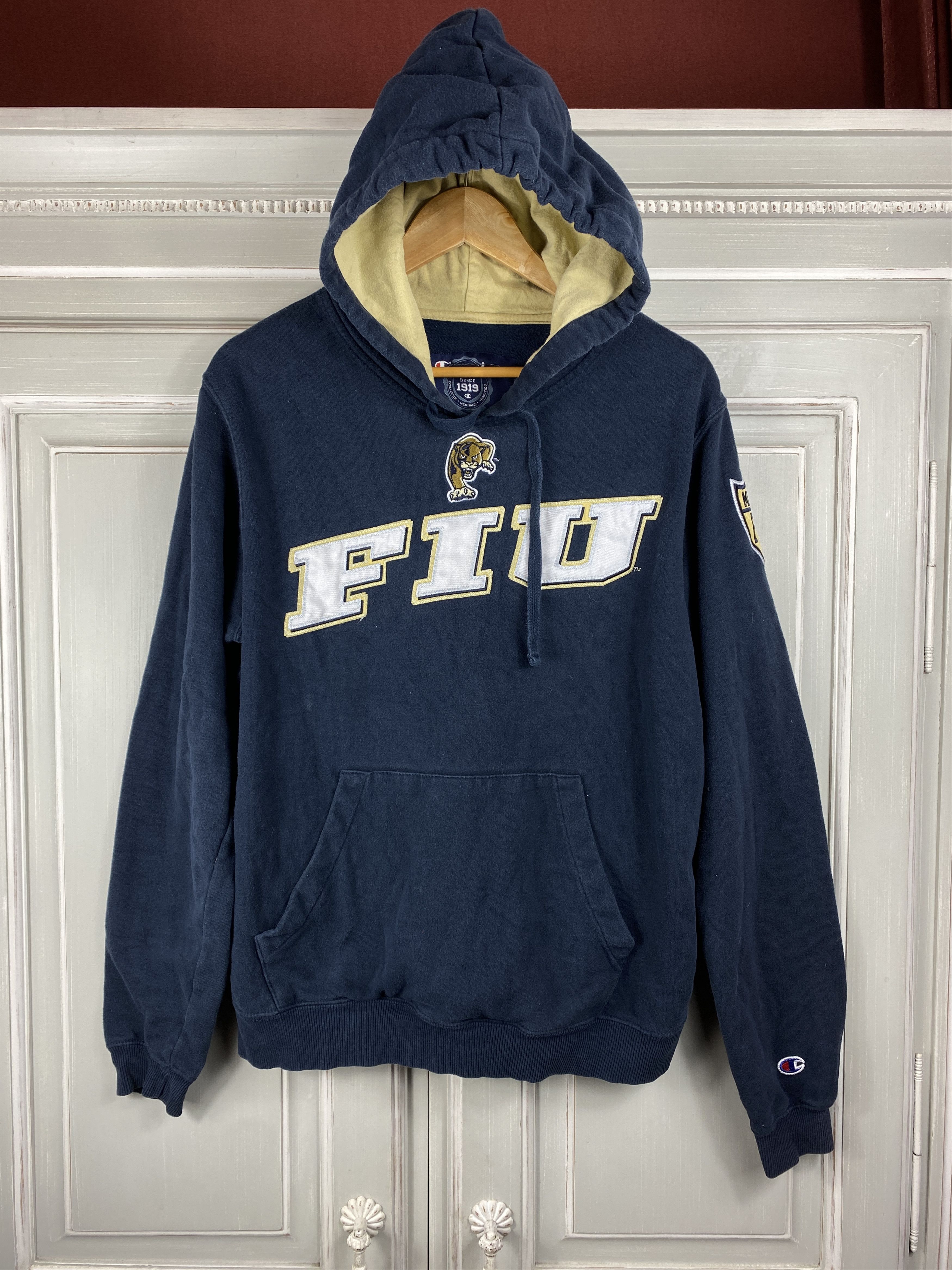 vintage y2k champion fiu miami fl hoodie phathers