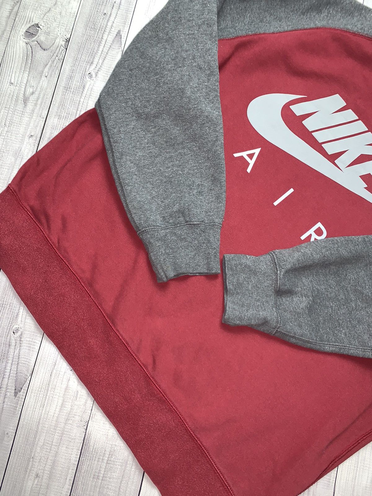 Nike × Vintage Sweatshirt Nike Air big logo Size L/XL Size US XL / EU 56 / 4 - 2 Thumbnail