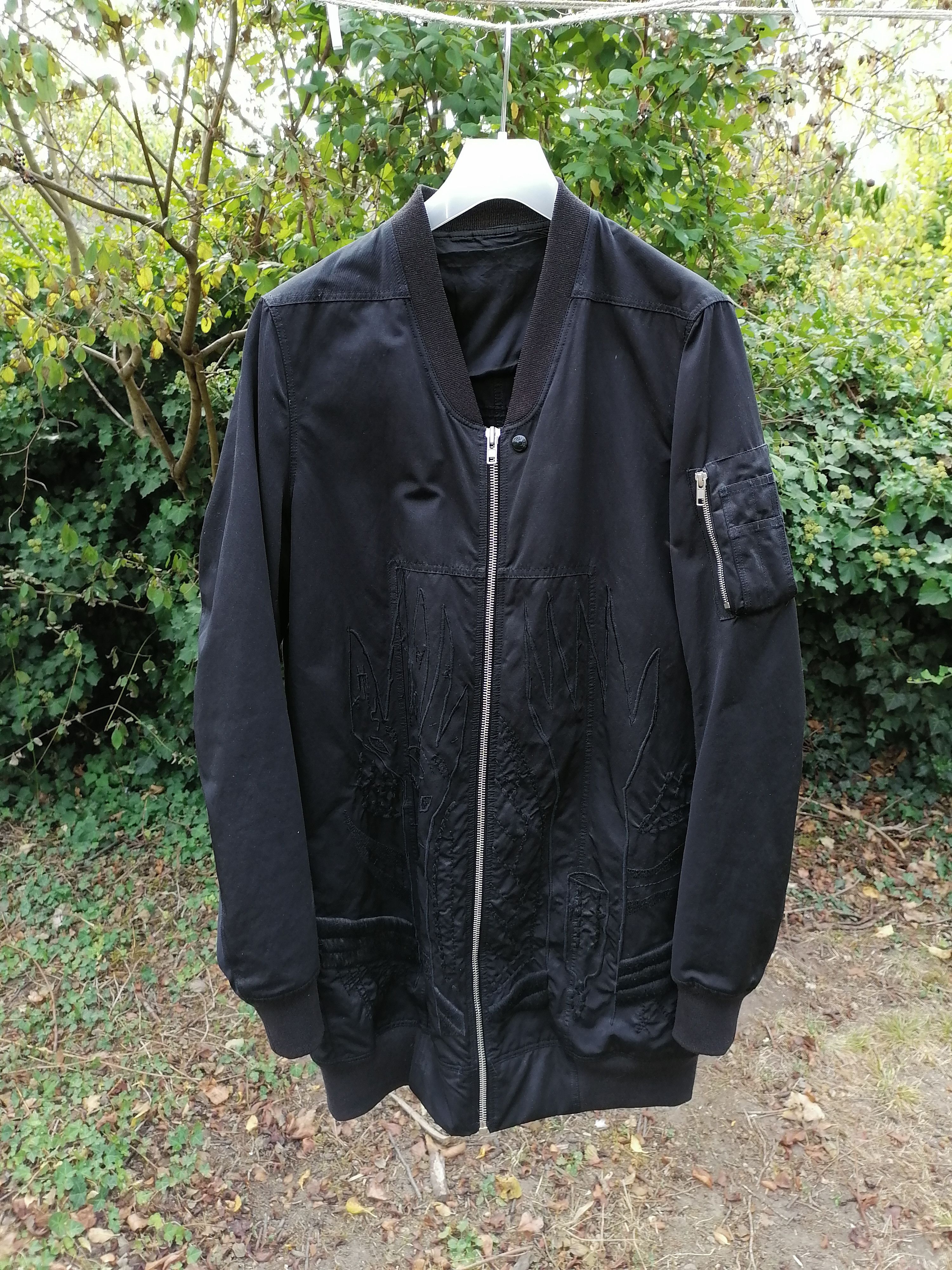 Rick Owens 729$ LAST DROP SS15 FAUN Messiah MA-1 Flight Bomber