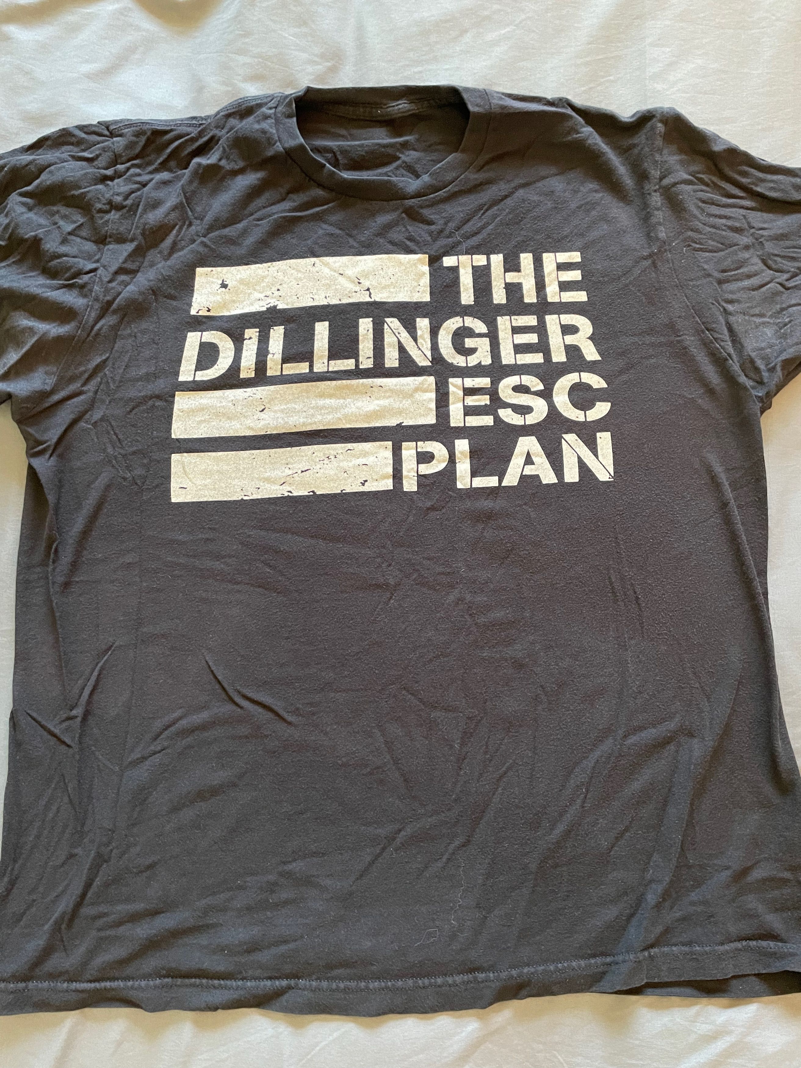 Band Tees Dillinger Escape Plan Logo Grailed 7469