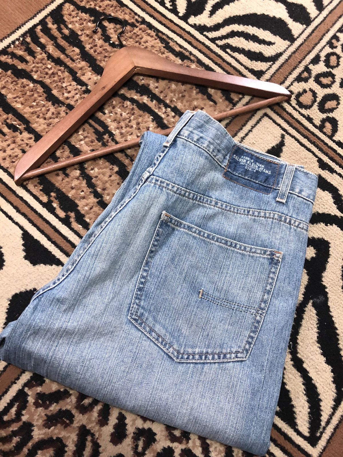 パンツ CK1 PALACE BAGGY JEAN SANDSTONE INDIGO Calvin Klein × Palace CK1 BAGGY JEAN TINTED SANDSTONE INDIGO