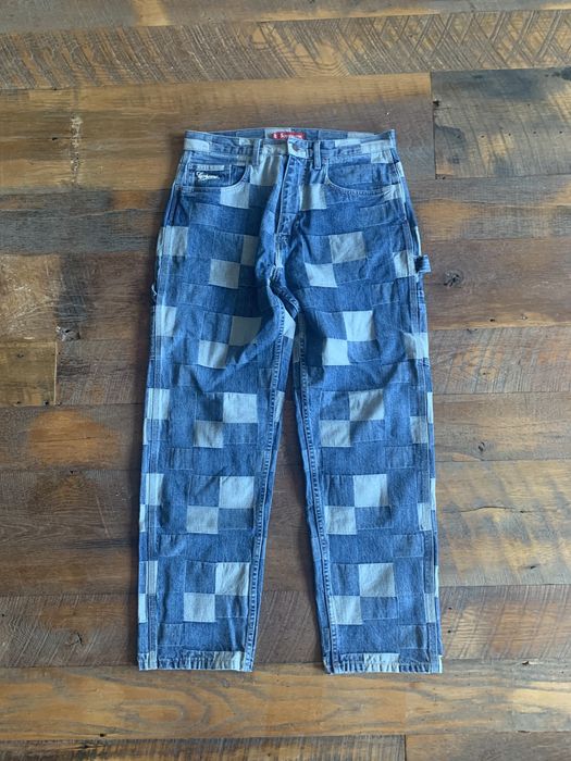 Supreme Supreme Patched Denim Painter Pant Blue sz 32 | Grailed