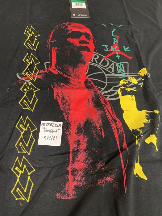 Travis scott best sale mj1 tee