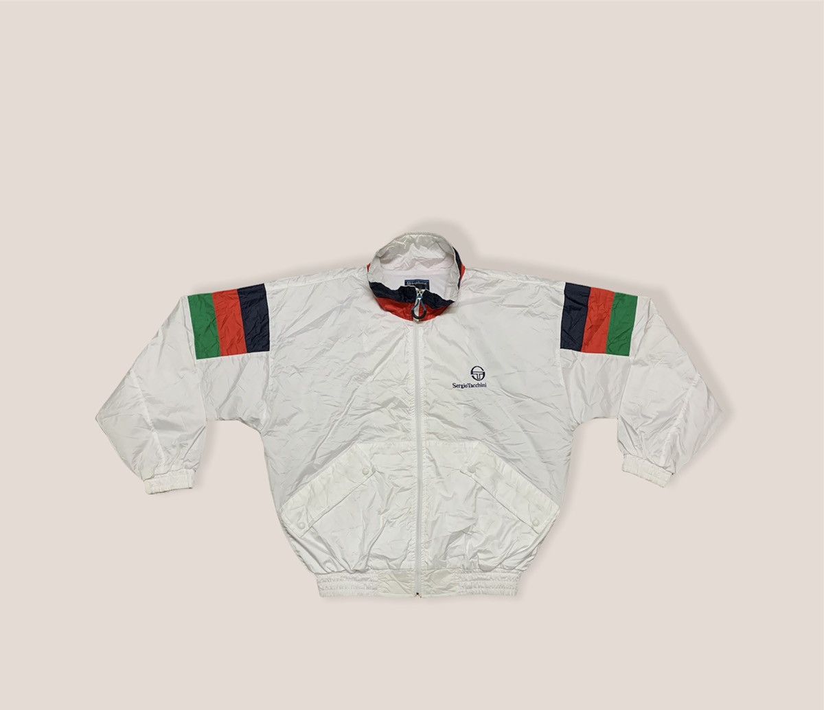 Sergio Tacchini Vintage Sergio Tacchini jacket - Bomber Jacket Size US M / EU 48-50 / 2 - 3 Thumbnail