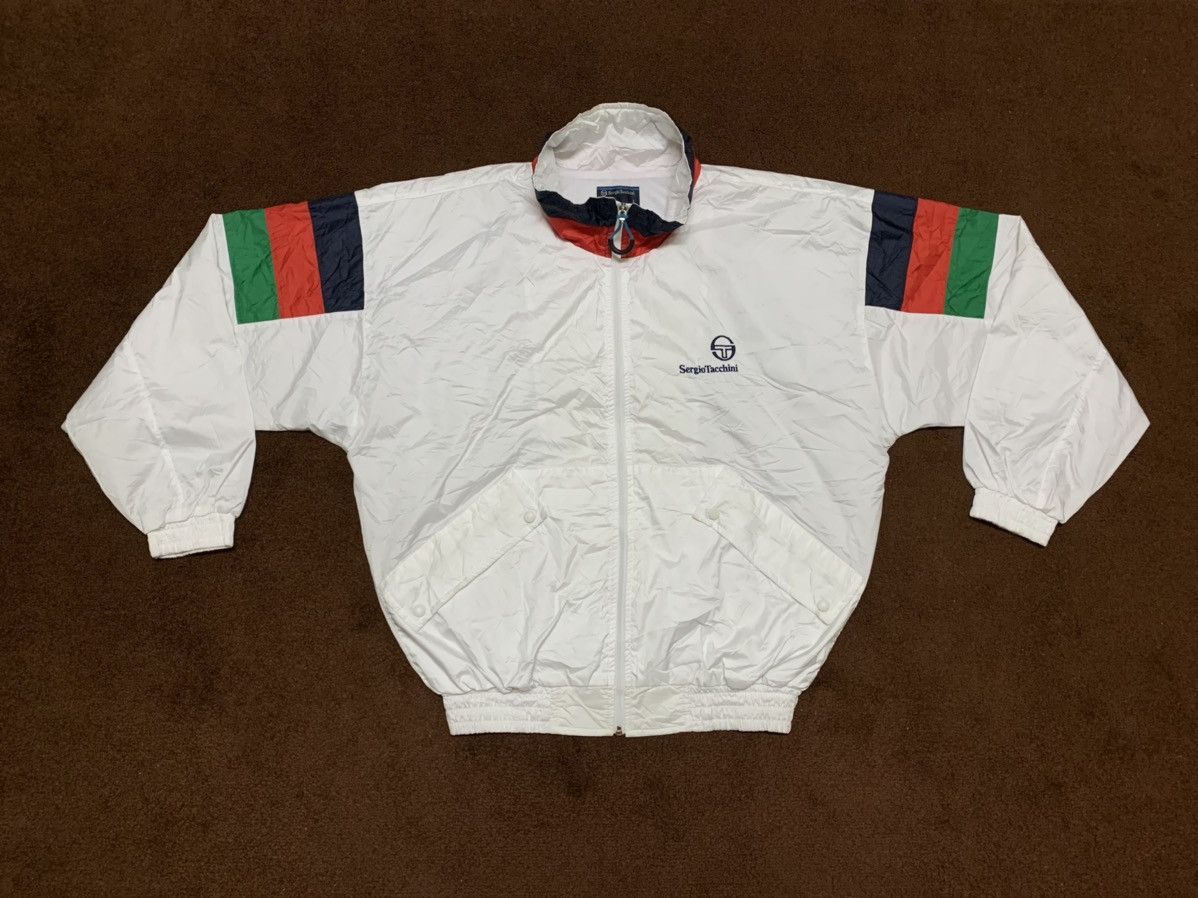 Sergio Tacchini Vintage Sergio Tacchini jacket - Bomber Jacket Size US M / EU 48-50 / 2 - 1 Thumbnail