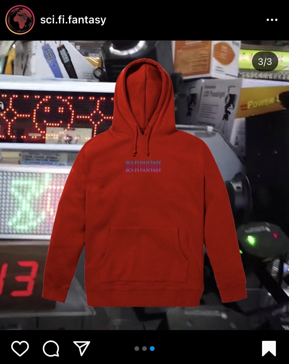Sci-Fi Fantasy Sci fi fantasy hoodie red Size US M / EU 48-50 / 2 - 1 Thumbnail