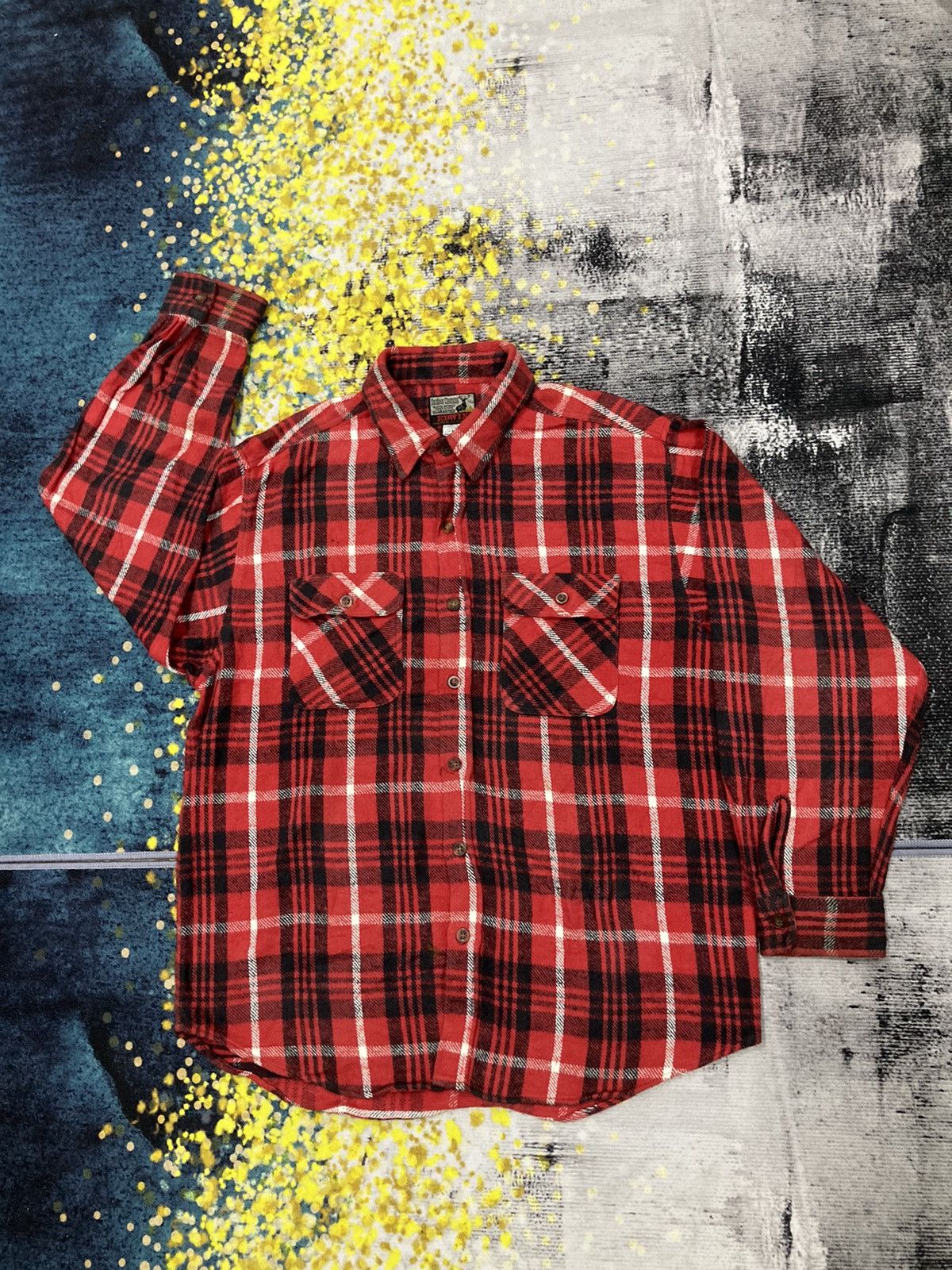 Edwin Edwin Outdoor Clothing Checkered Flannel Size US L / EU 52-54 / 3 - 1 Thumbnail