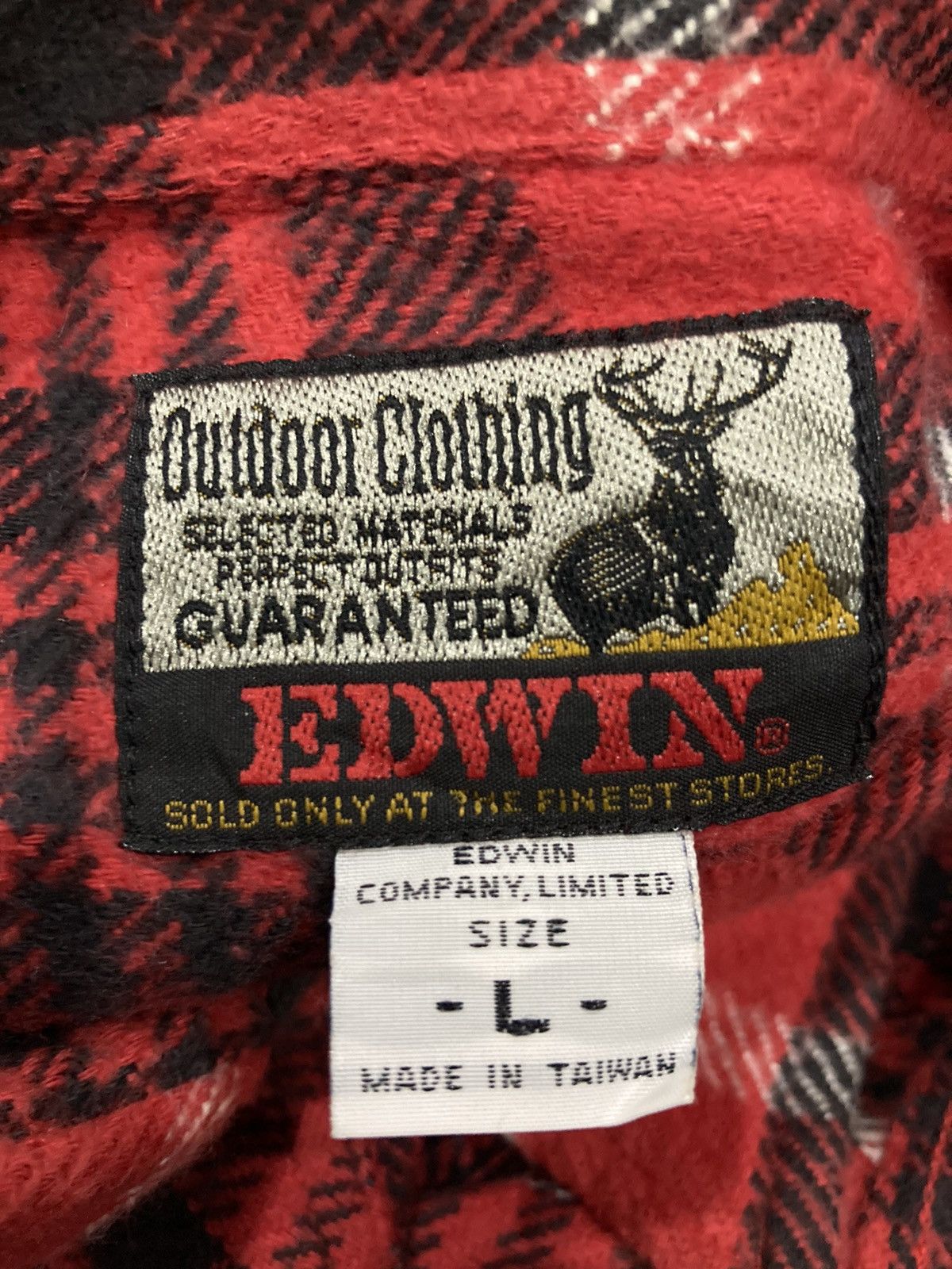 Edwin Edwin Outdoor Clothing Checkered Flannel Size US L / EU 52-54 / 3 - 4 Thumbnail