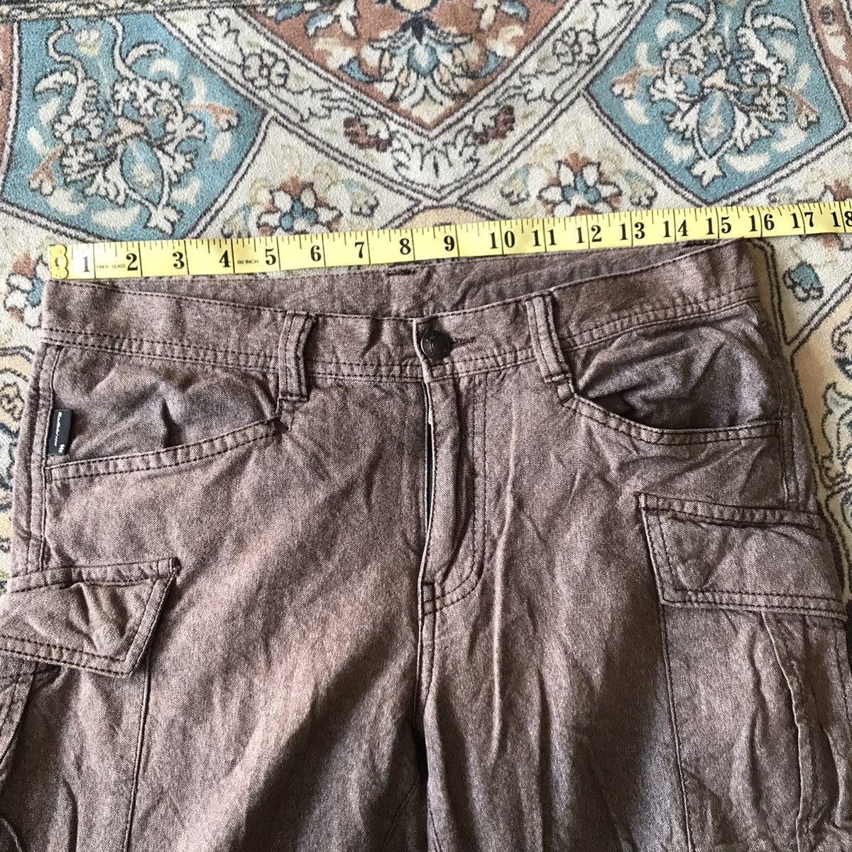 Takeo Kikuchi Japanese Designer Takeo Kekuchi Cargo Pants Size US 31 - 11 Thumbnail