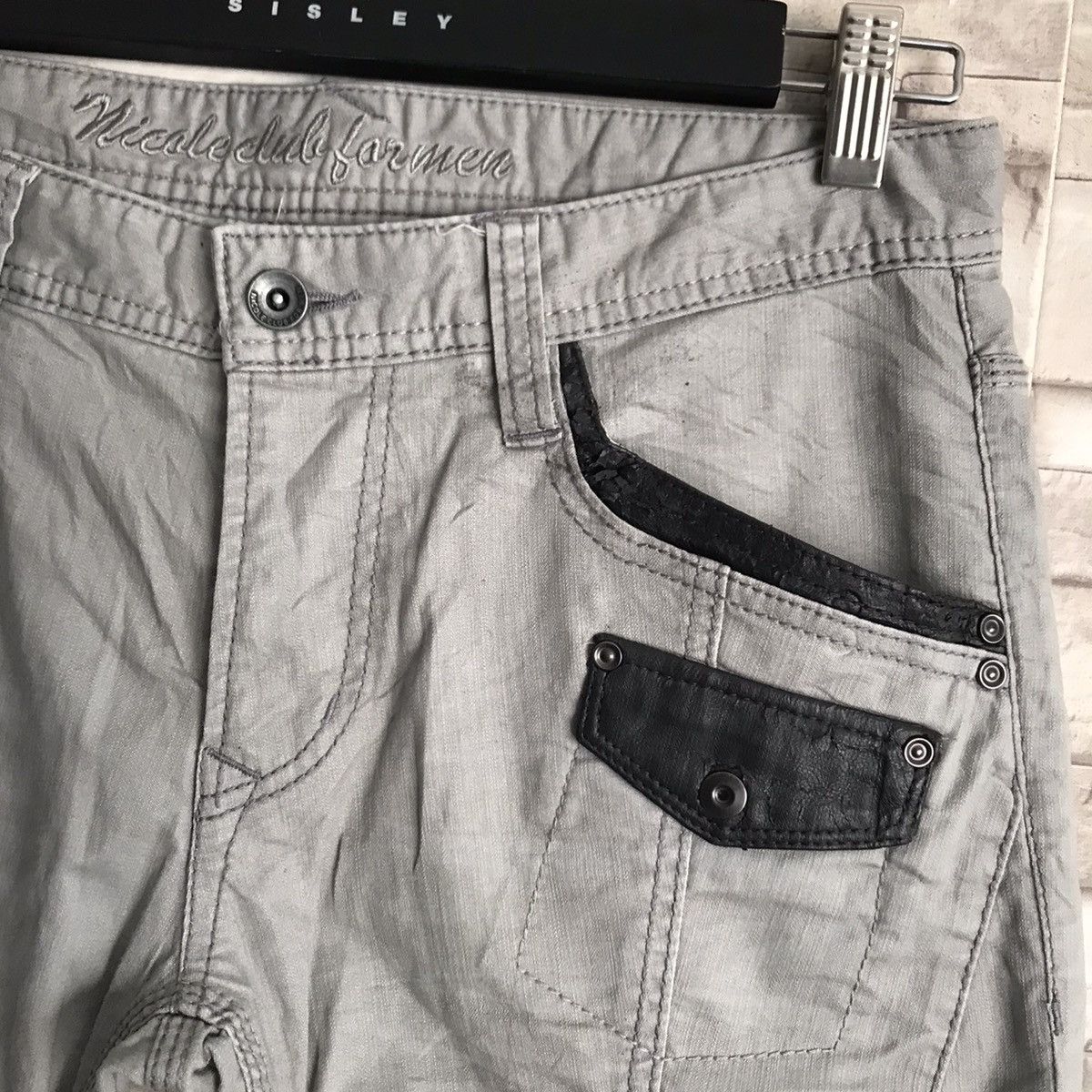 Nicole Club Nicole Club For Men Trouser Multi pocket Size US 33 - 6 Thumbnail