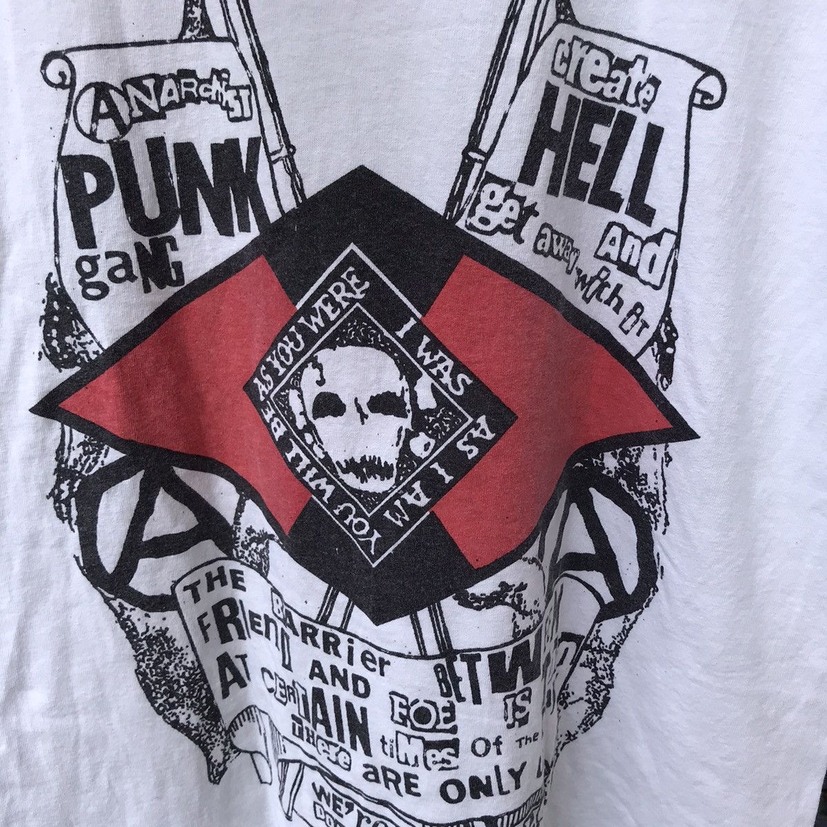 Band Tees PUNK HELL anarchy tee seditionaries sex pistols Size US M / EU 48-50 / 2 - 3 Thumbnail