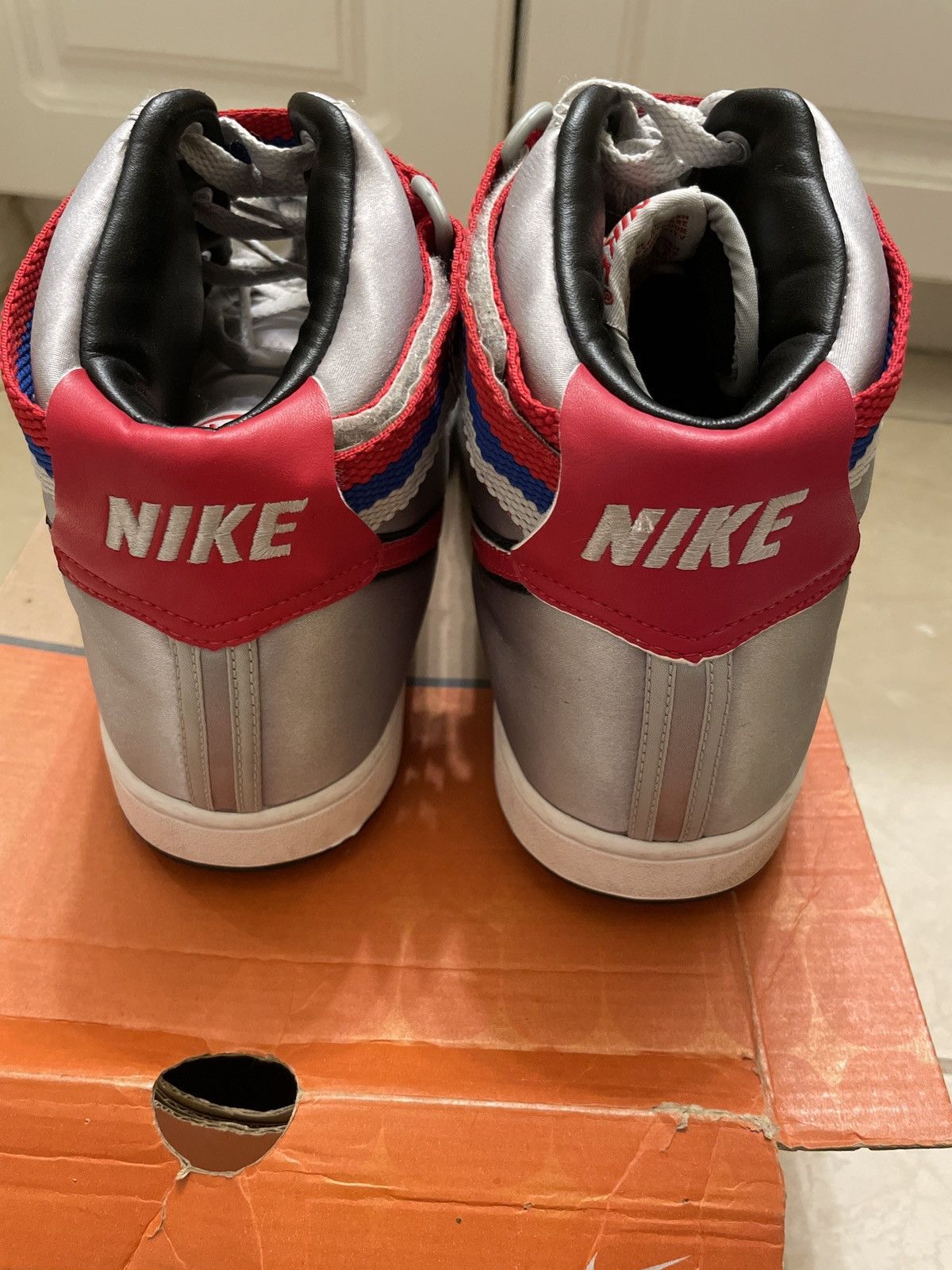 Nike Vandal Supreme Metallic Silver | Samba-Black 2002 Size US 11.5 / EU 44-45 - 5 Thumbnail