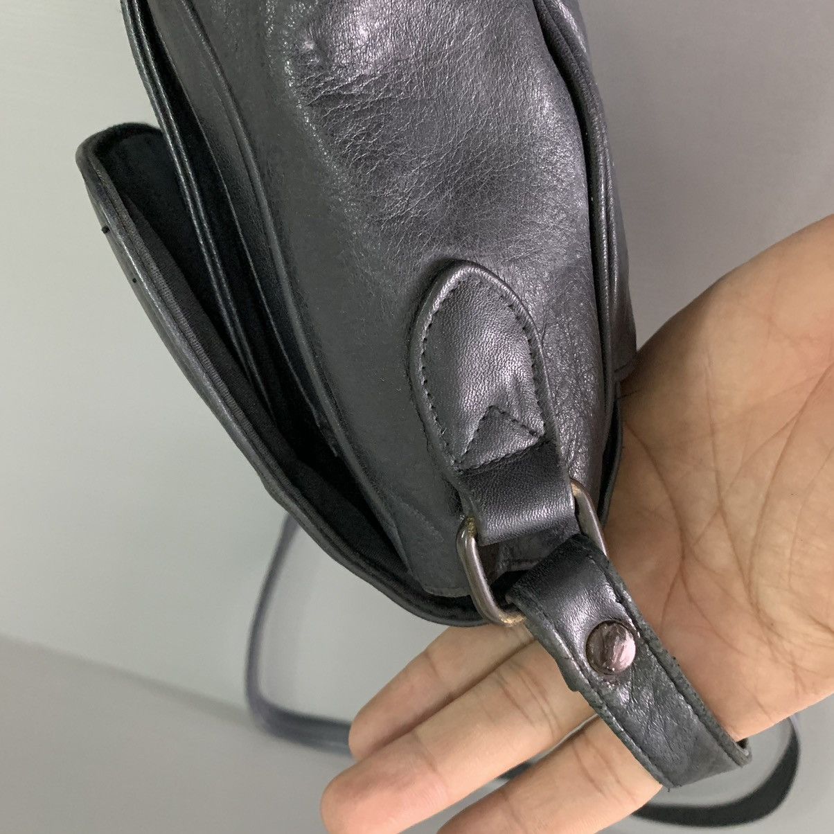 Aigner Aigner Leather Black Slingbag Size ONE SIZE - 12 Thumbnail
