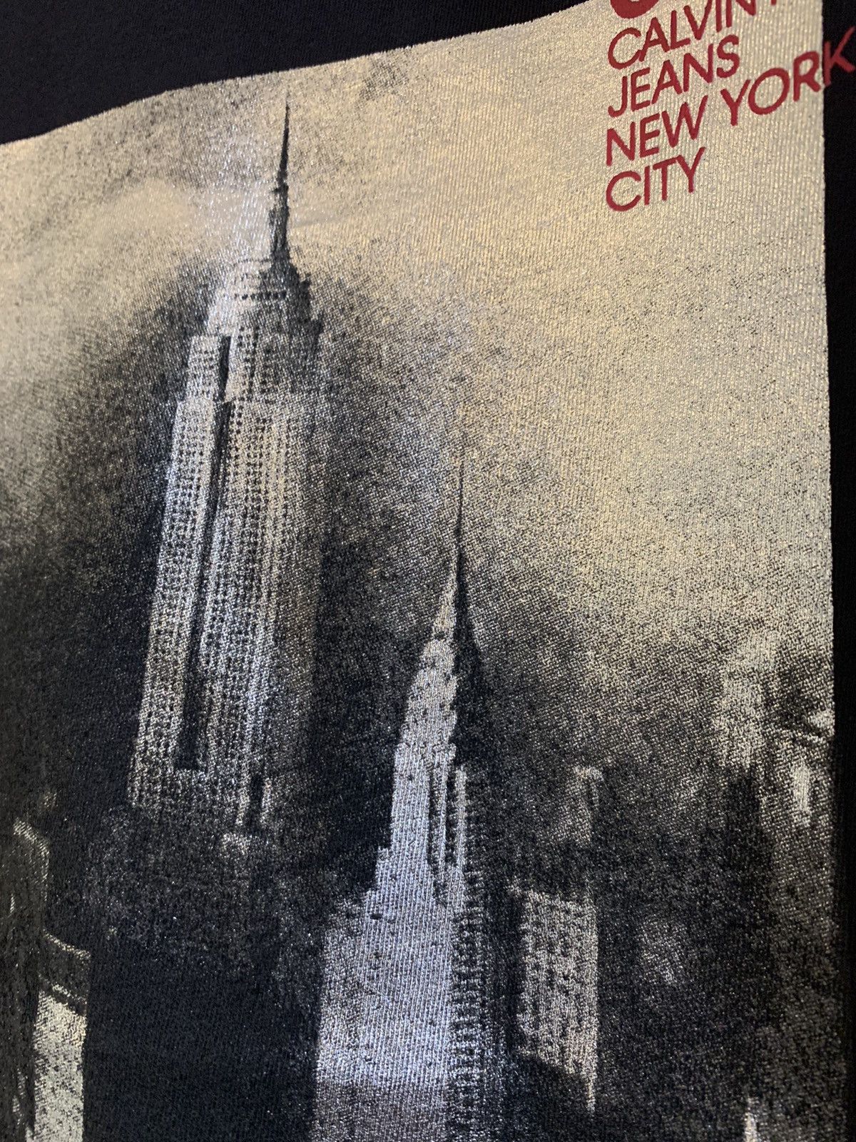 Calvin Klein × Designer *RARE* New Calvin Klein Jeans New York City Cityscape Shirt Size US L / EU 52-54 / 3 - 3 Thumbnail