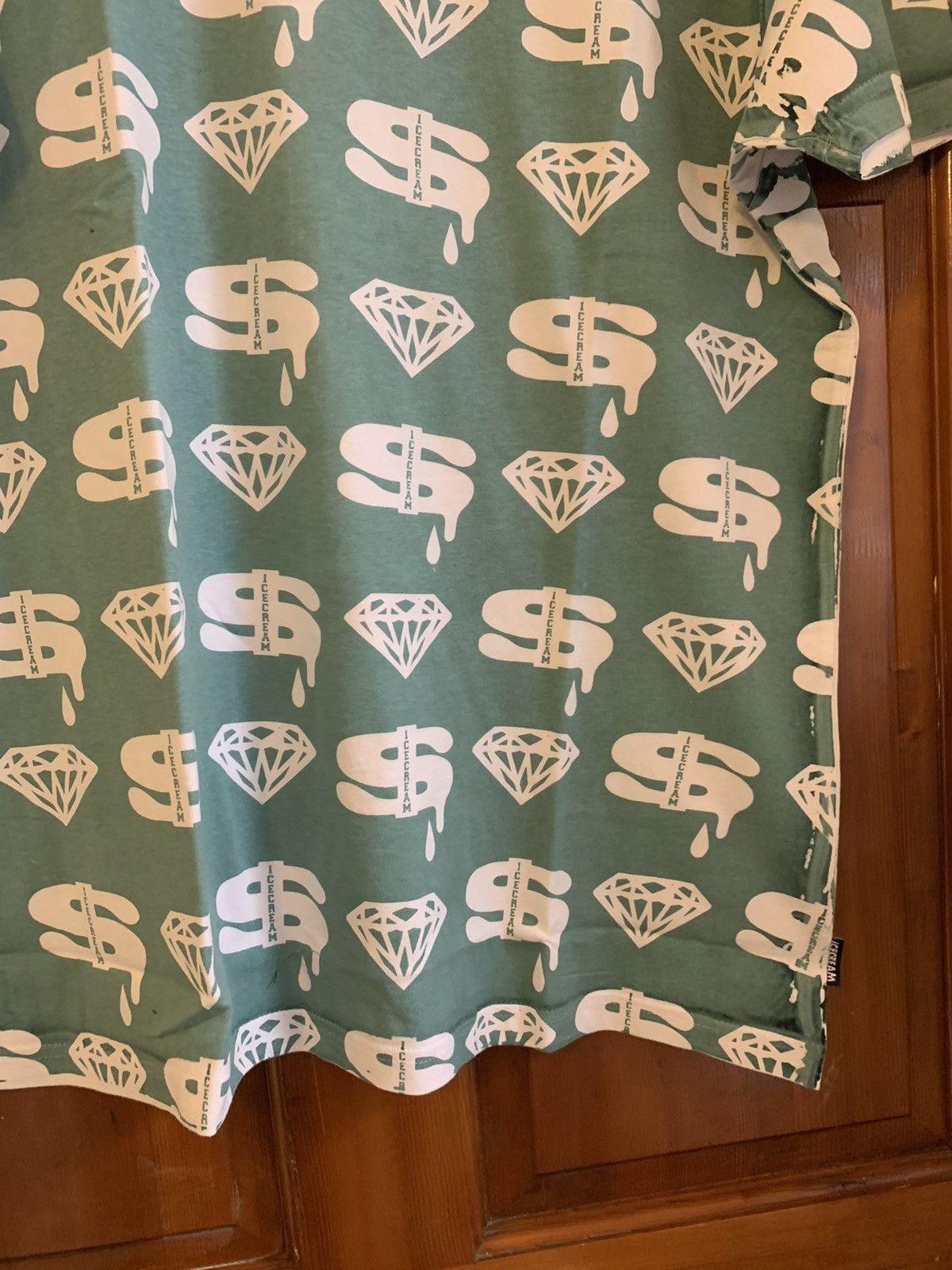 Billionaire Boys Club × Icecream × Pharrell *RARE* New Ice Cream BBC Diamond Dollar Shirt - XL Size US XL / EU 56 / 4 - 5 Thumbnail